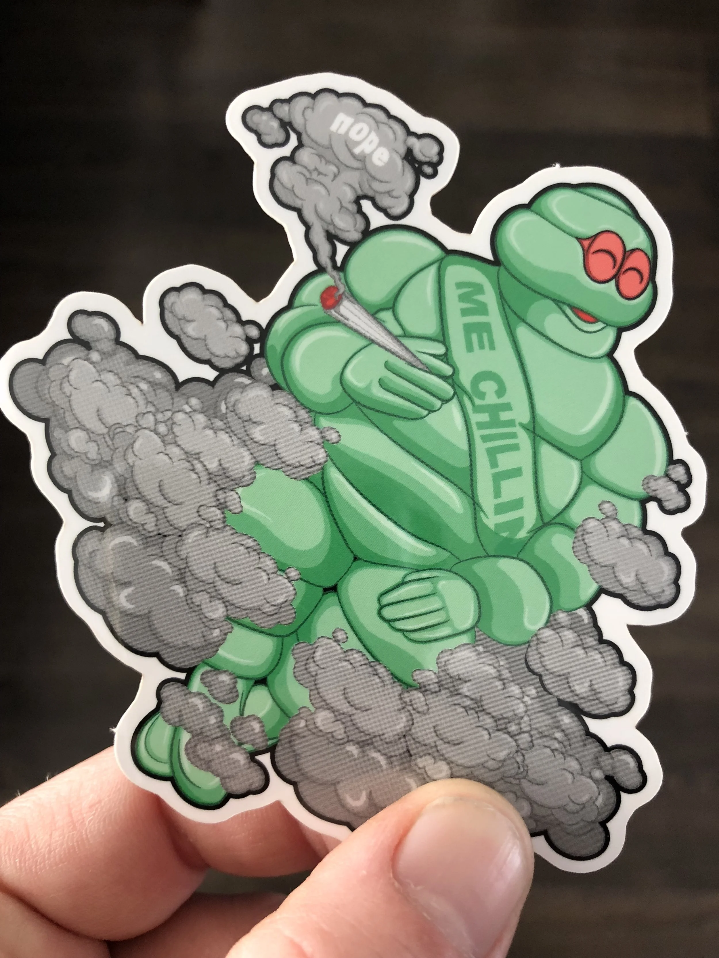 weed sticker