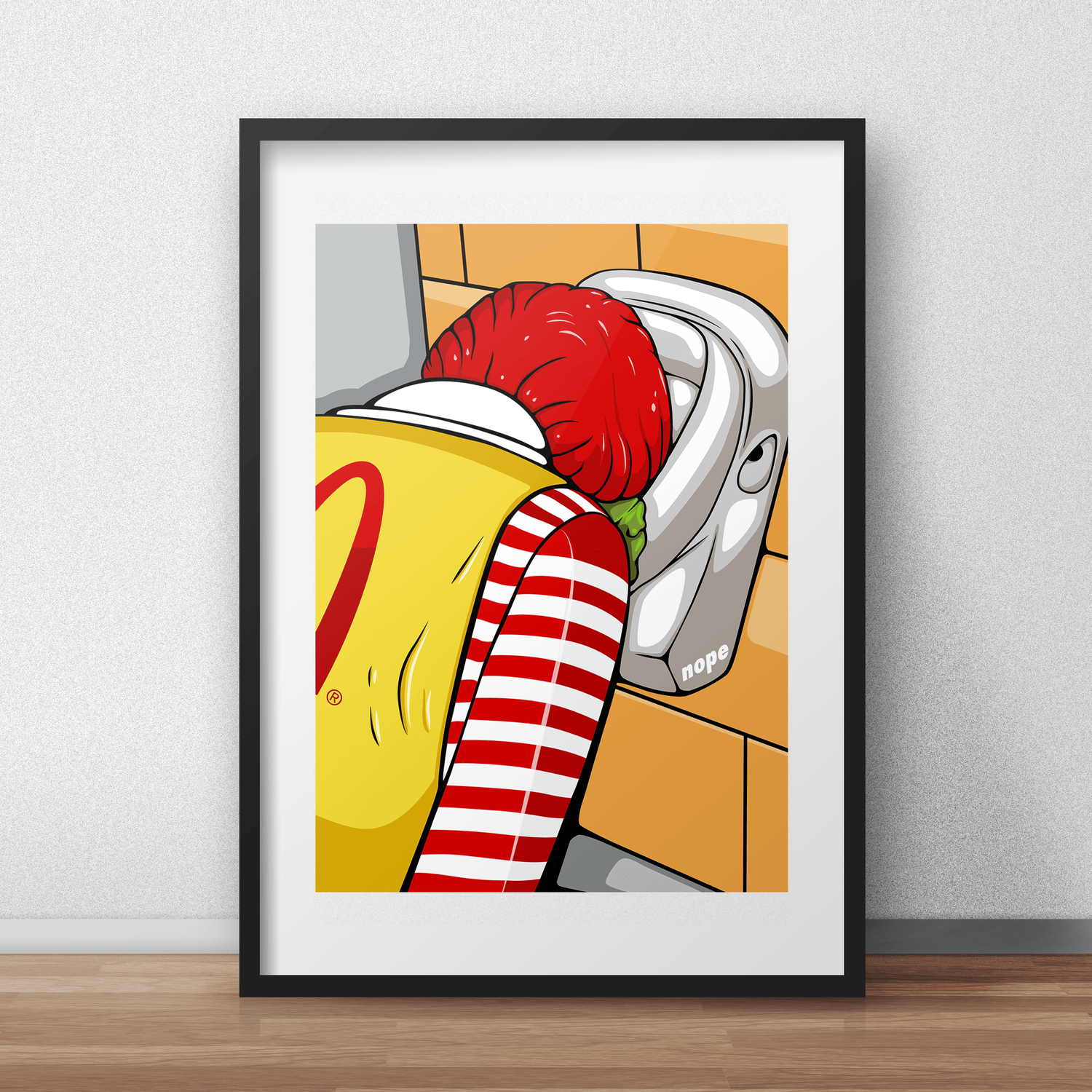 I'M LOVIN IT - Giclee fine art print — Streetwear Graphic Design I'M LOVIN IT - Giclee fine art print — Streetwear Graphic Design