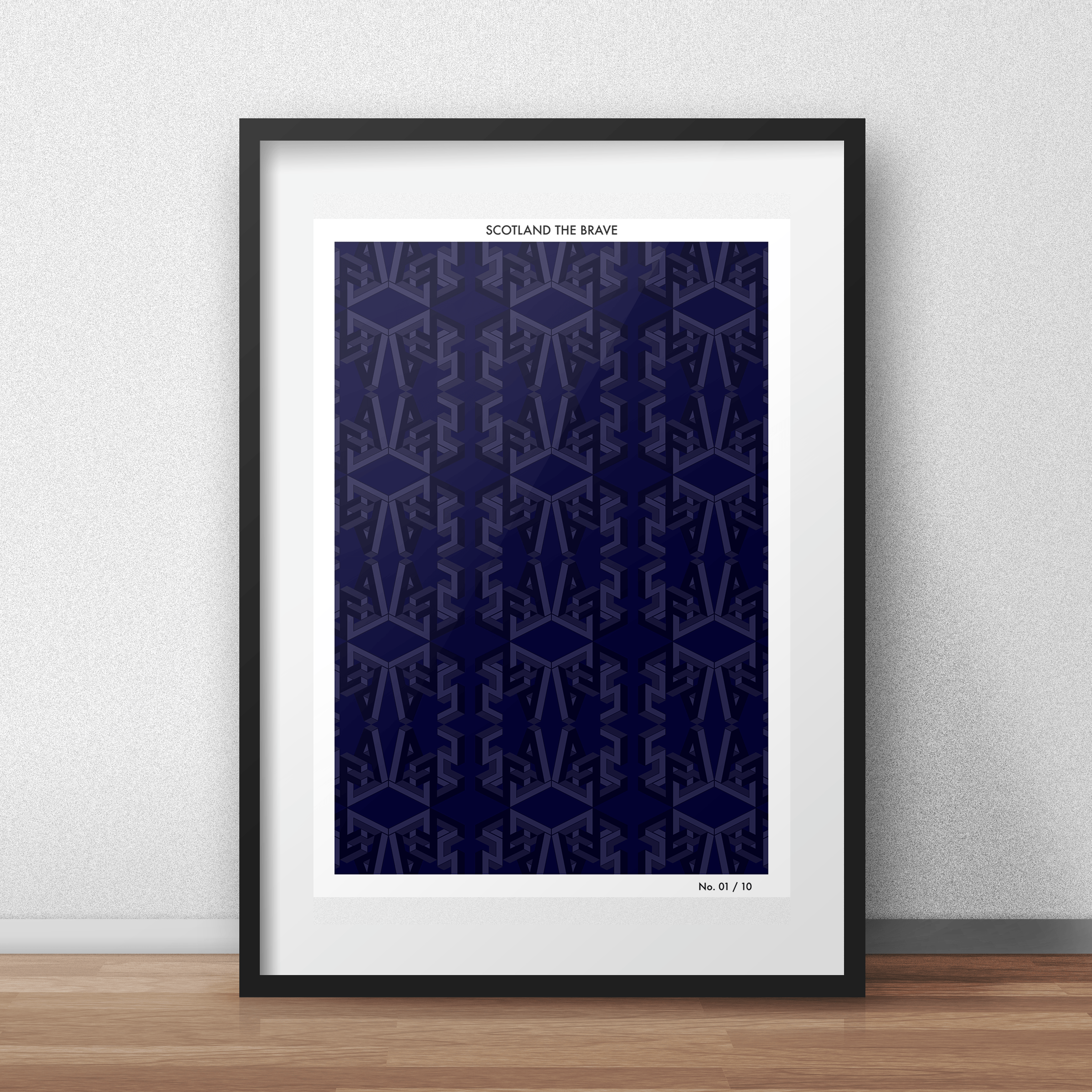 Scotland 1990 Home Football Shirt Print