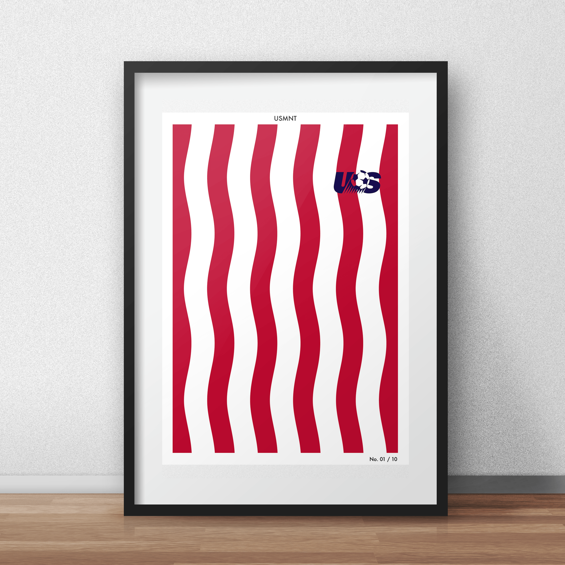 USMNT Home Football Shirt Print