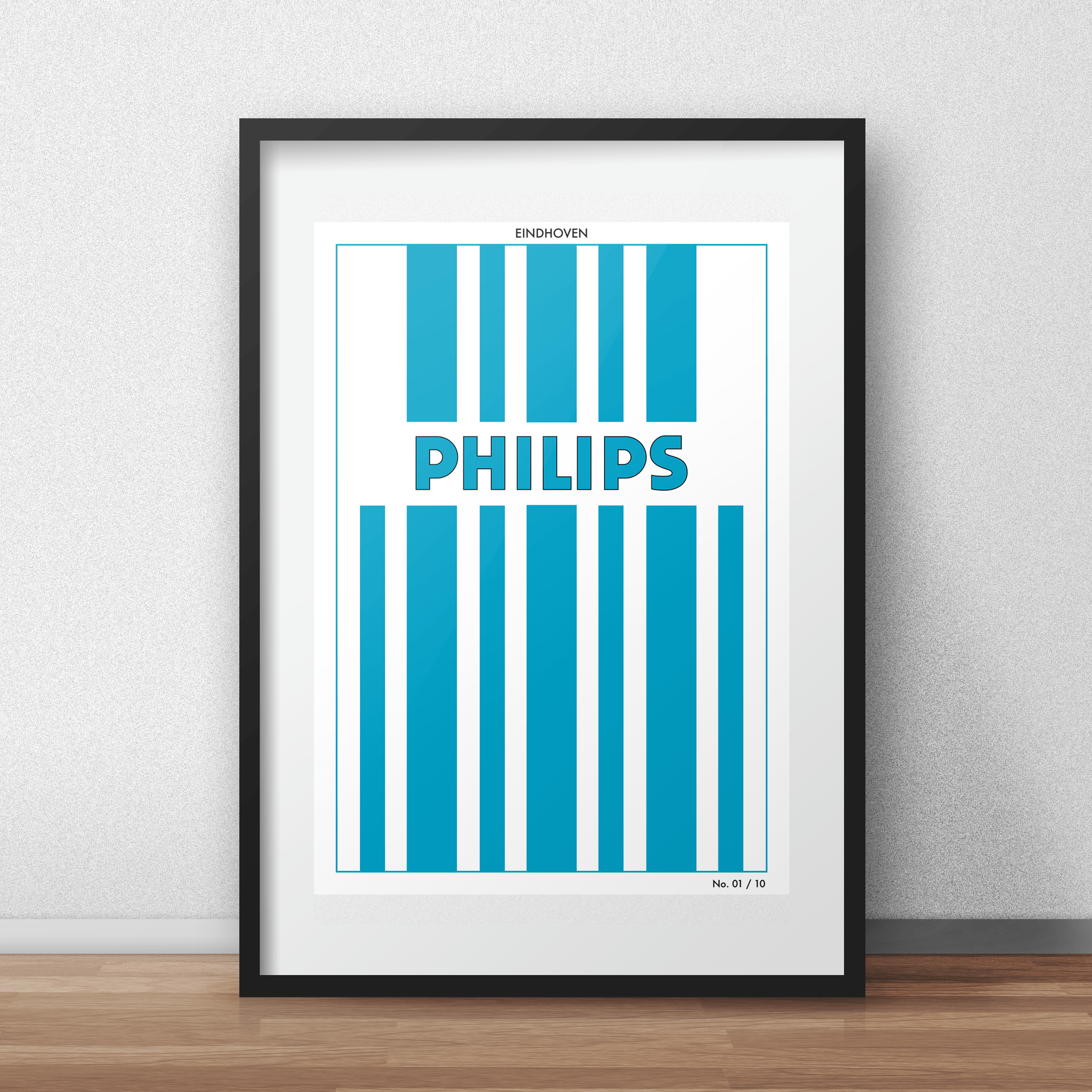 PSV 1989 Away Football Shirt Print