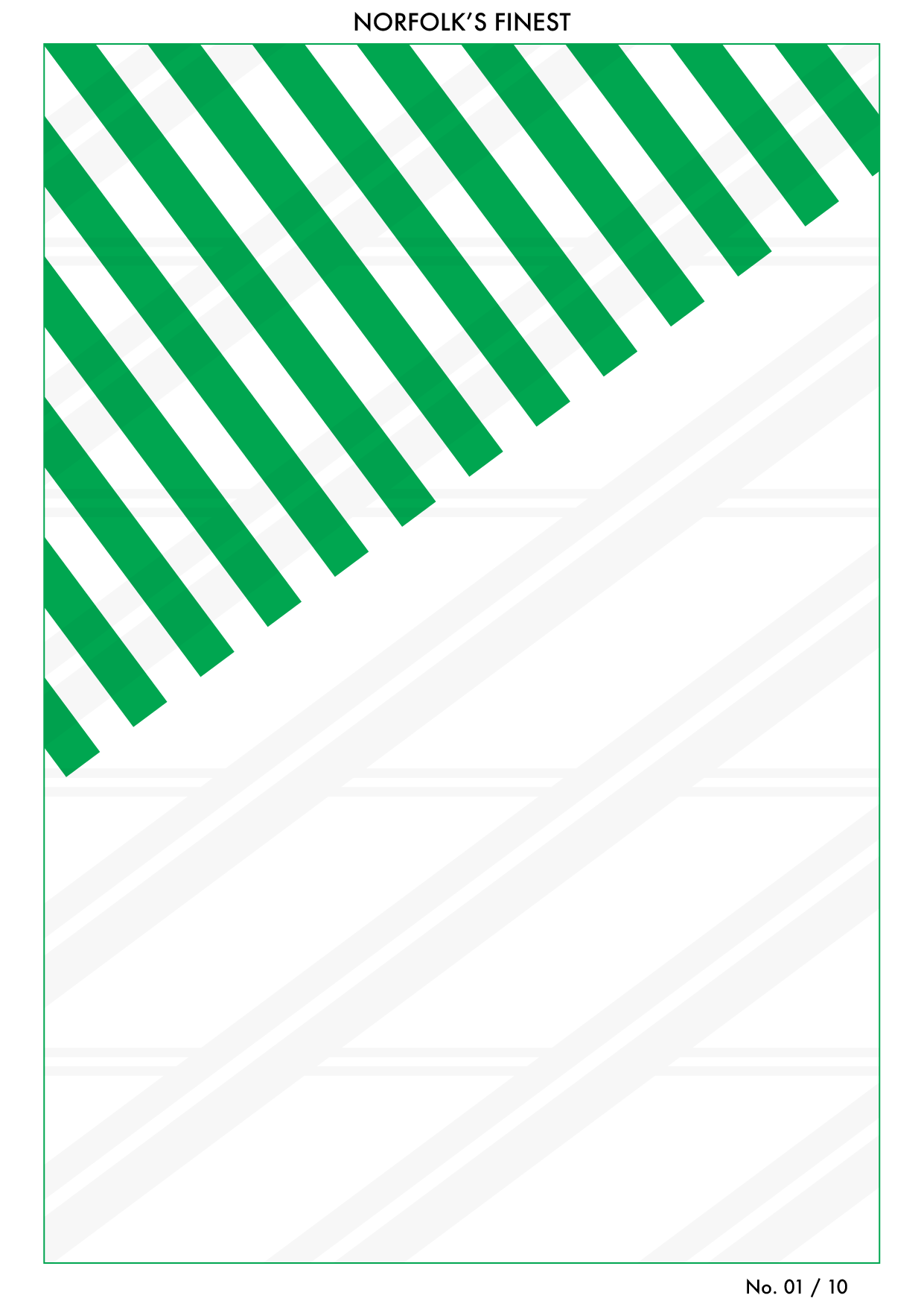 NORFOLK'S FINEST - Norwich City limited edition retro football shirt - Giclee fine art print
