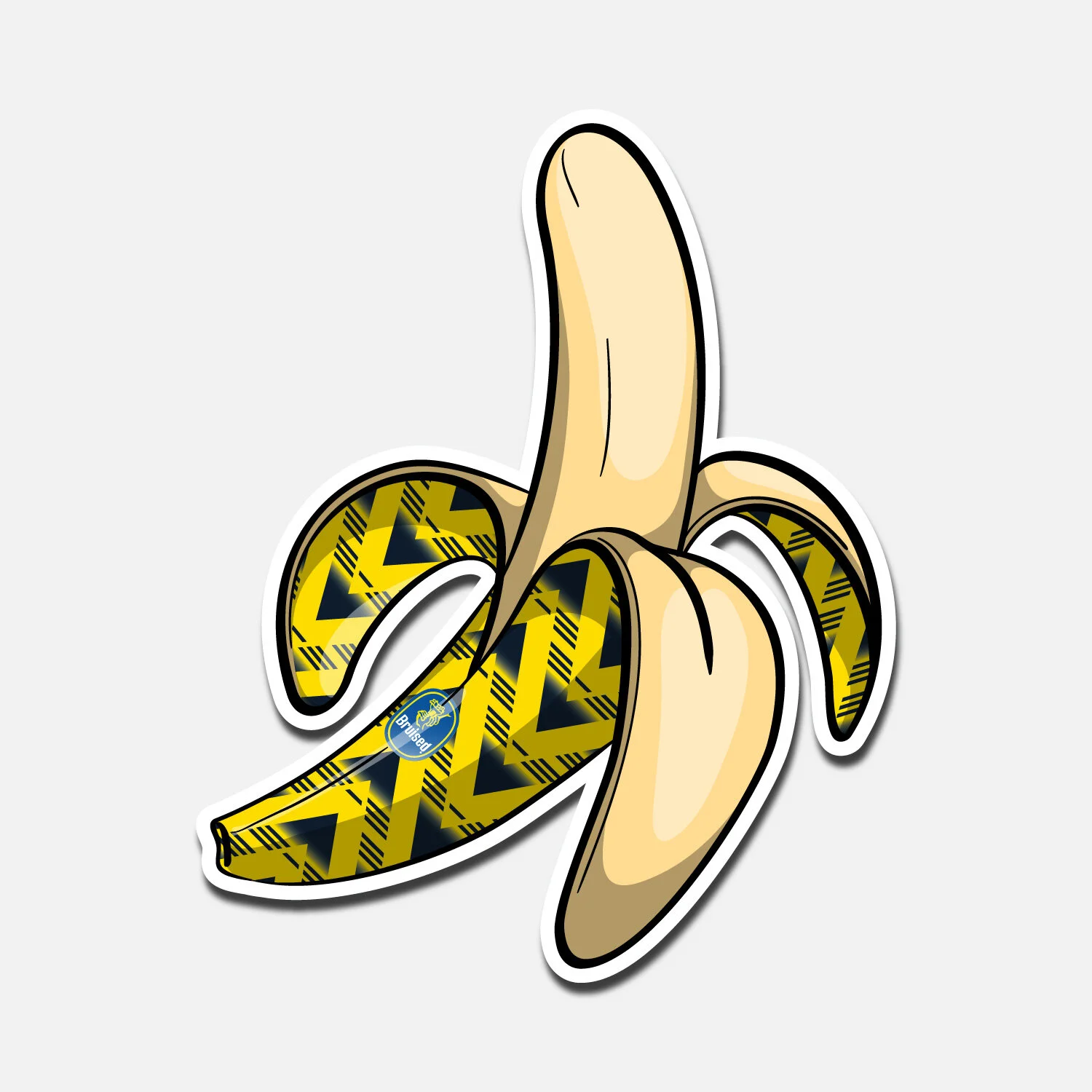 Bruised Banana Sticker