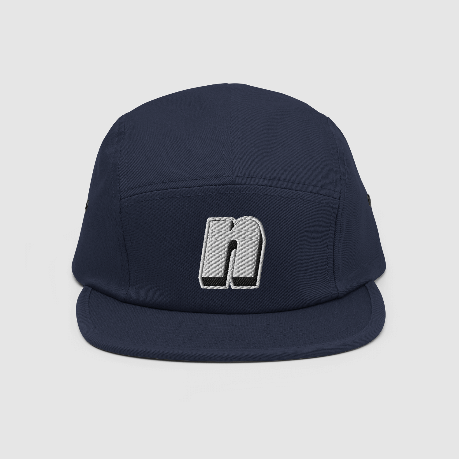 'N' Navy 5 Panel Cap Image_Five Panel Cap 1.png