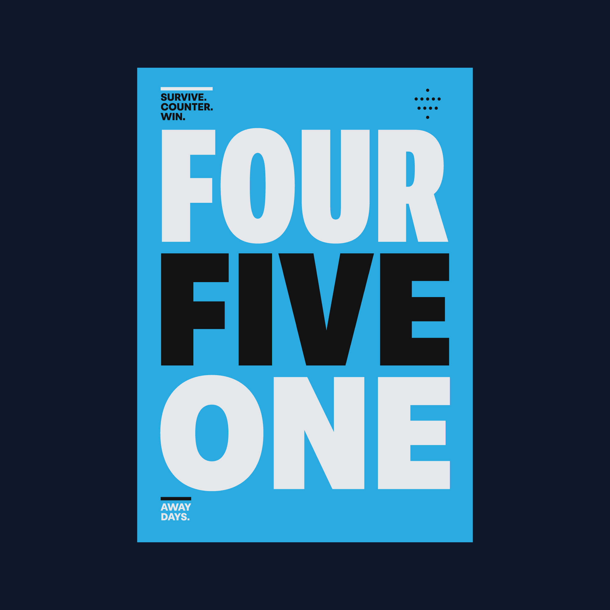 4-5-1 Football Formation Poster Digital Download