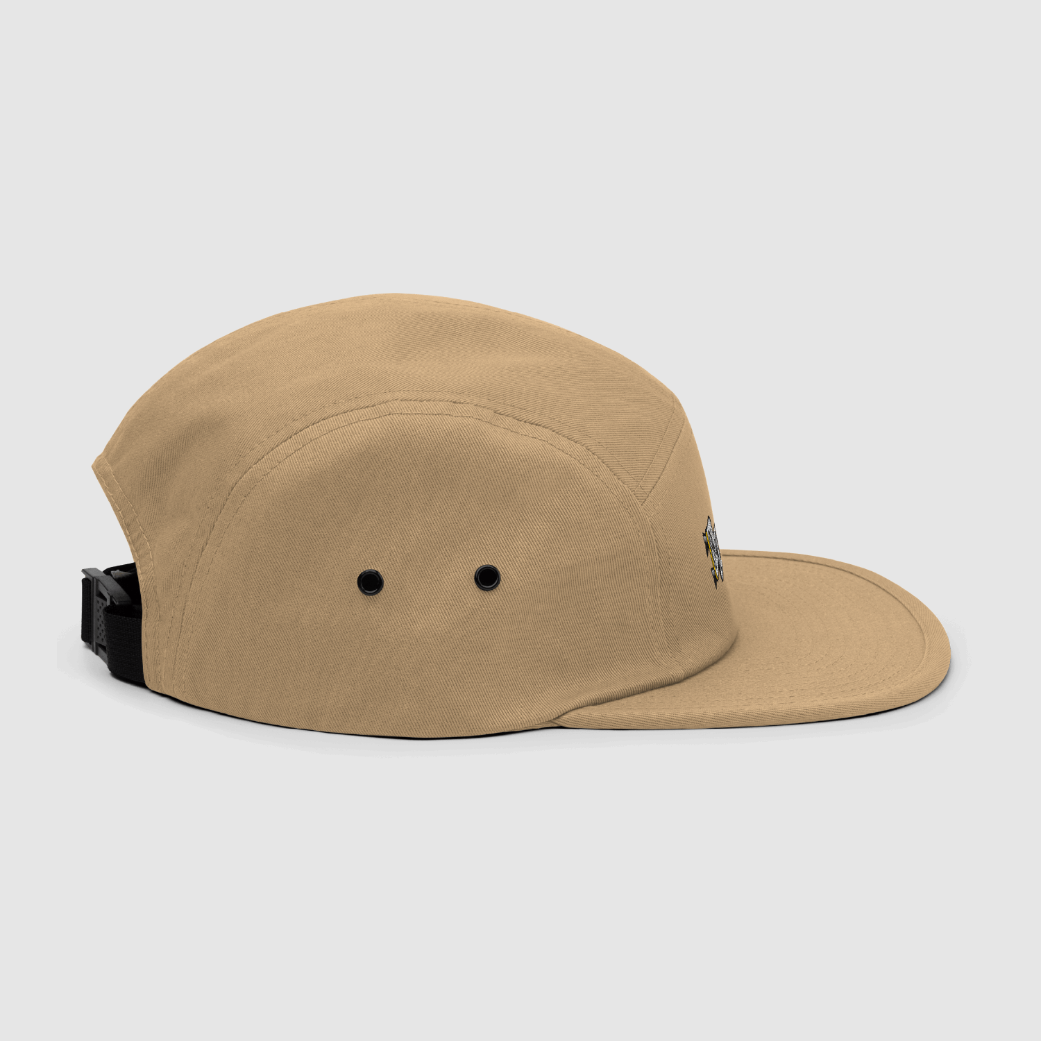 Oh Yeah Khaki 5 Panel Cap Image_Five Panel Cap 5.png