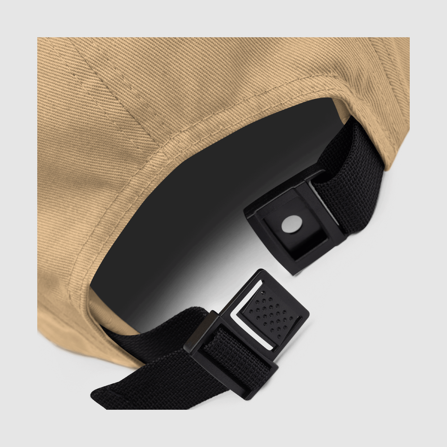 Oh Yeah Khaki 5 Panel Cap Image_Five Panel Cap 7.png