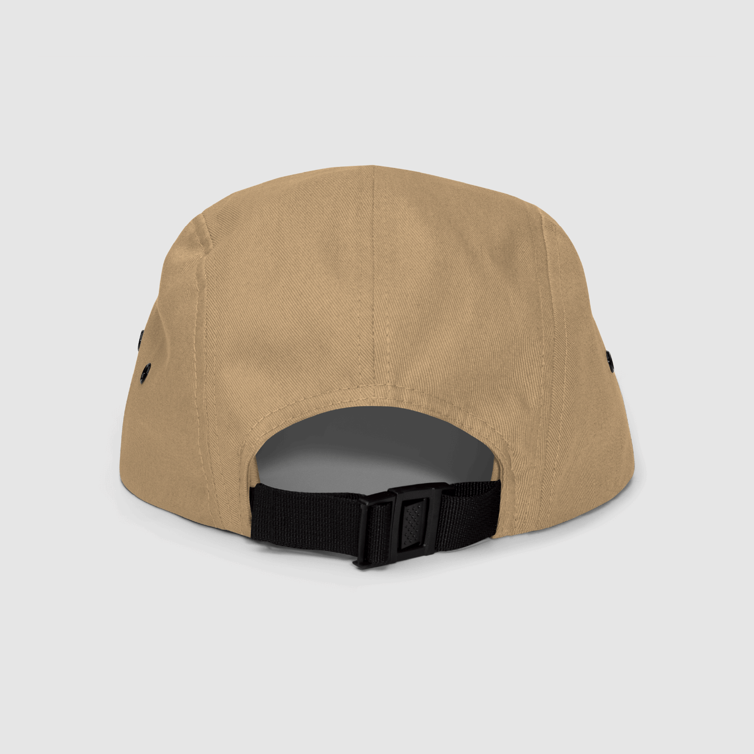 Oh Yeah Khaki 5 Panel Cap Image_Five Panel Cap 4.png