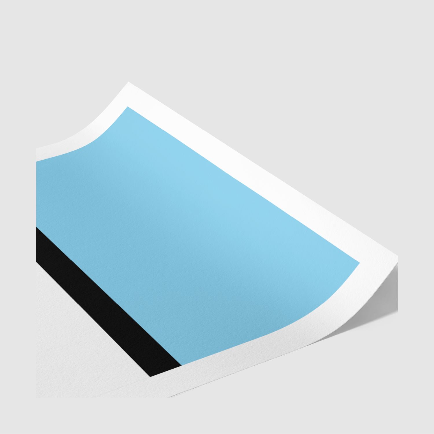 Minimal Cronulla 1988 rugby league wall art – rolled edge detail.