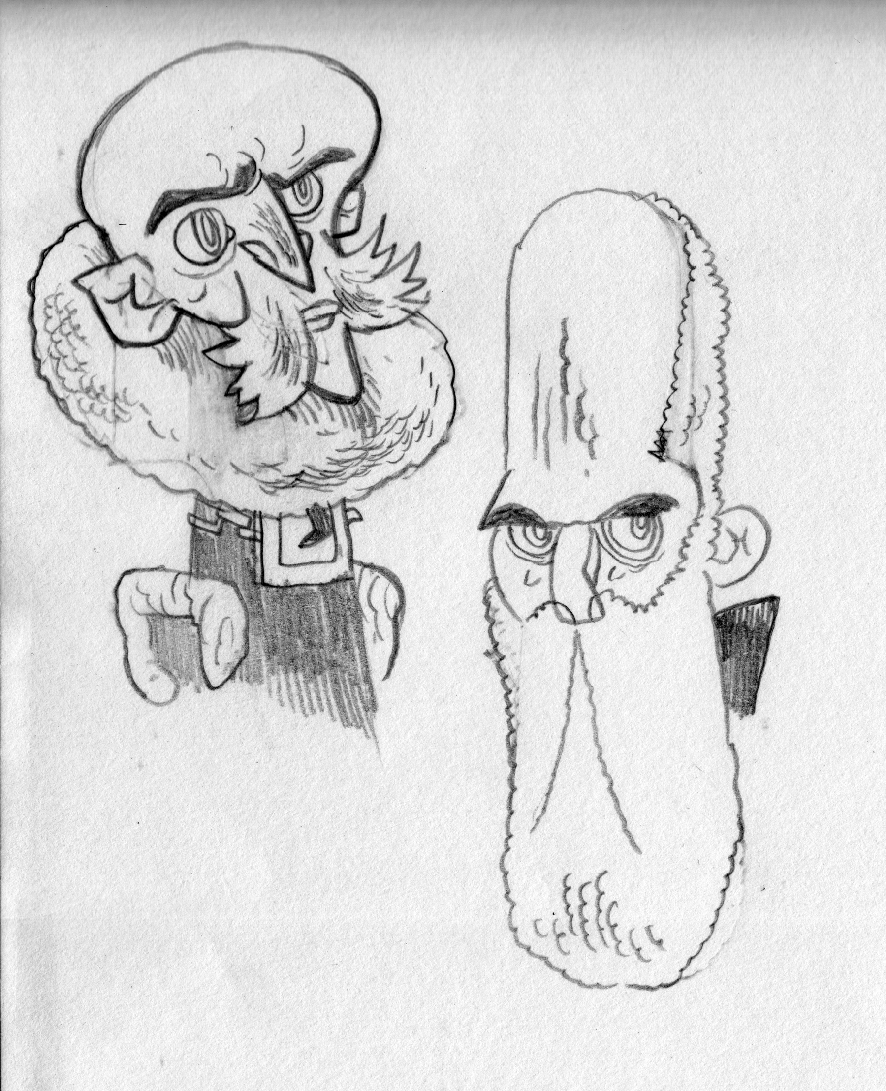 Early wizard studies.