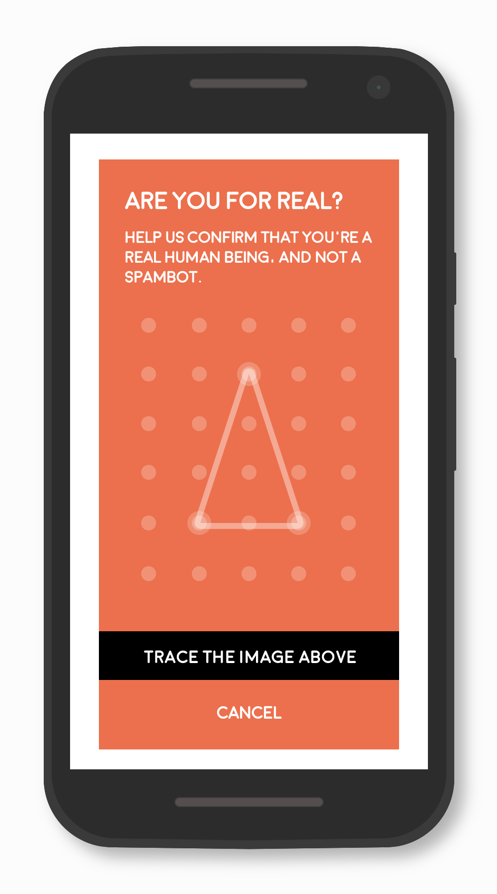 1. Prompt screen