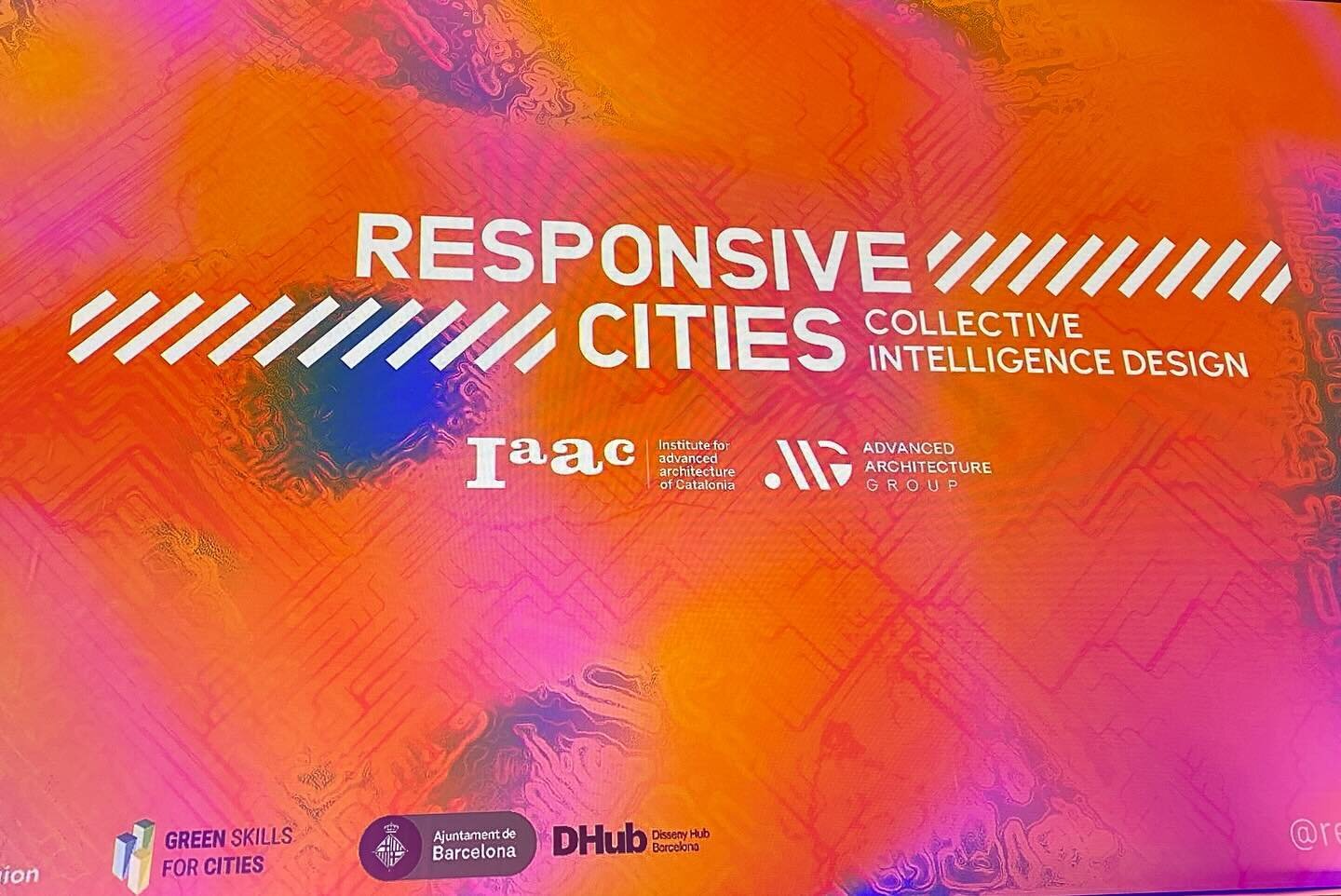 I enjoyed participating as a keynote speaker on the &ldquo;Interspecies Intelligence&rdquo; panel in the Responsive Cities Symposium on Collective Intelligence hosted by @iaacbcn at Dhub Barcelona. Amazing presentations and provocative discussions ab