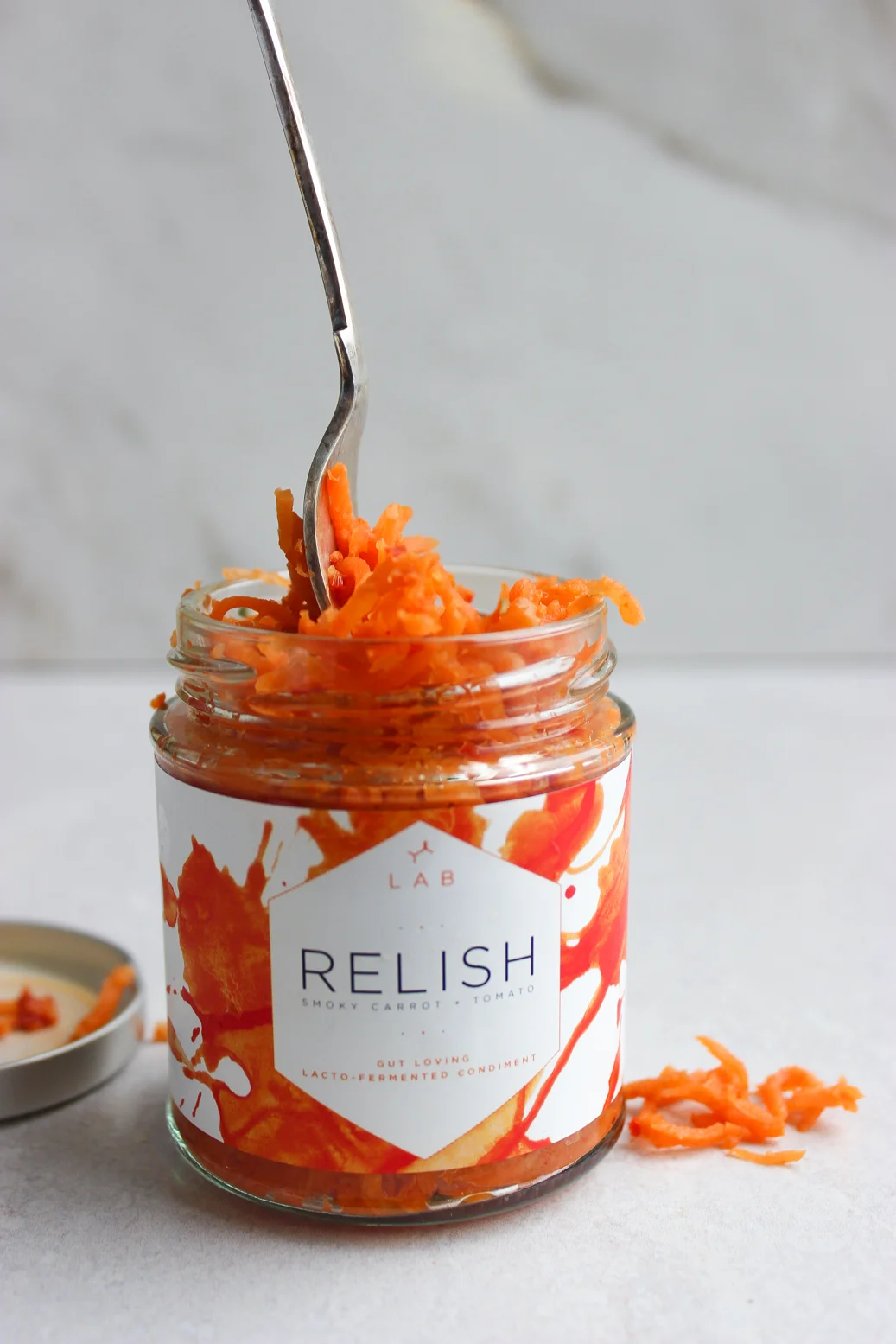 SMOKY CARROT + TOMATO RELISH