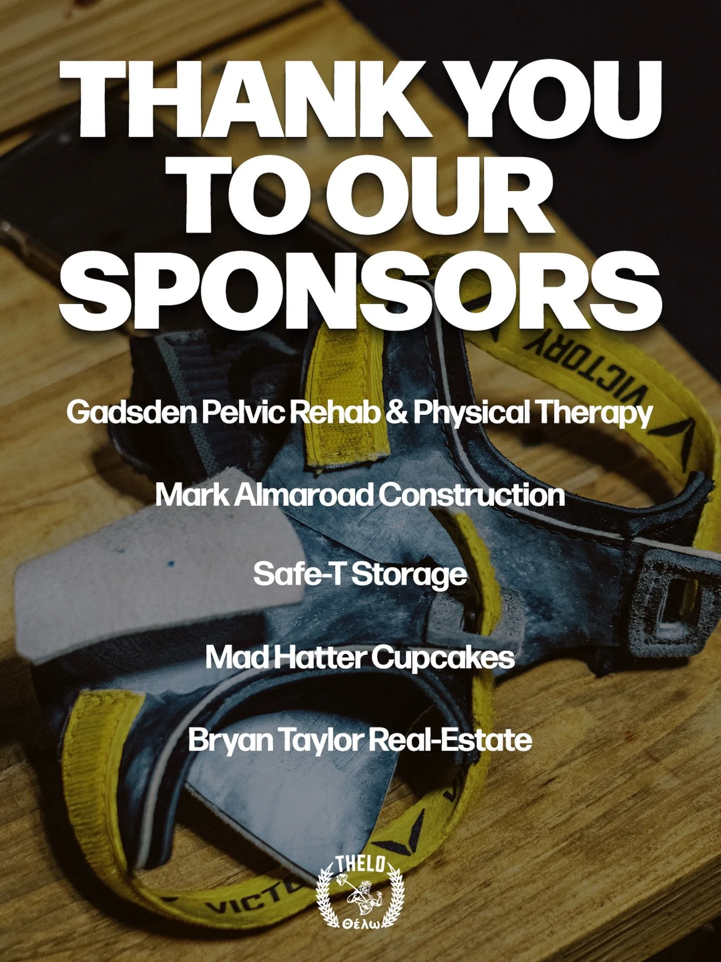 We&rsquo;re incredibly thankful for our sponsors. Small businesses supporting one another is truly what keeps our community strong!

🧱 Mark Almaroad Construction &ndash; Mark is top notch! Many of our members have trusted him with their new home bui