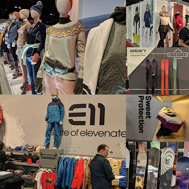 Just some goodies from Day 1 at the #outdoorretailer2019 show! *Don't forget to check out our stories for even more sneak peaks 👀
@sweetprotection @elanskis @karitraa @elevenate