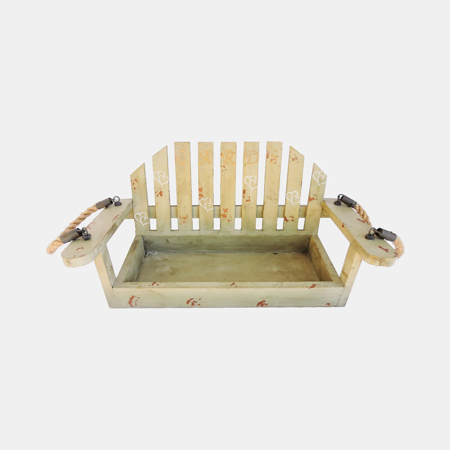 Miniature Wood Bench Rental