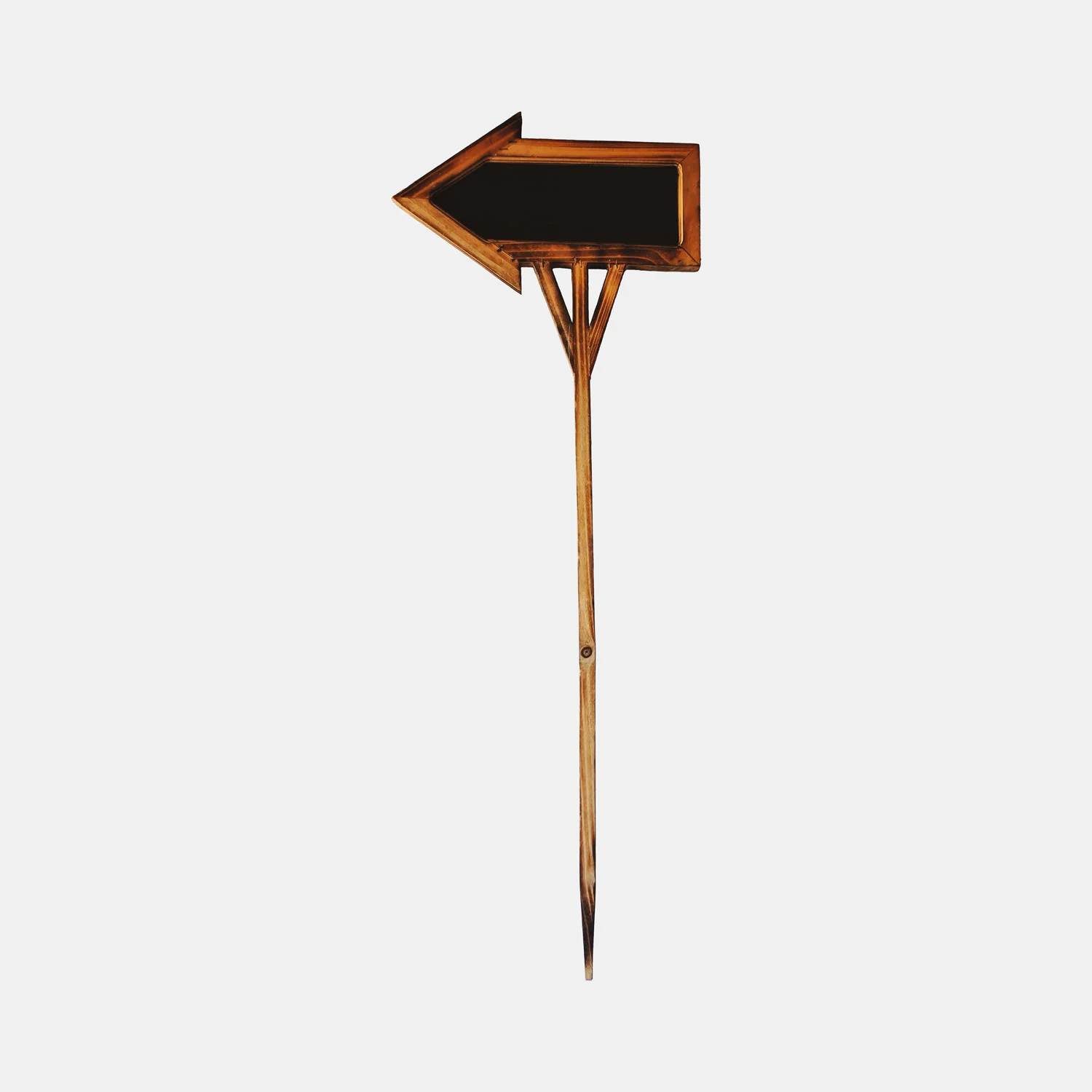 Wood Arrow Chalkboard Sign Rental