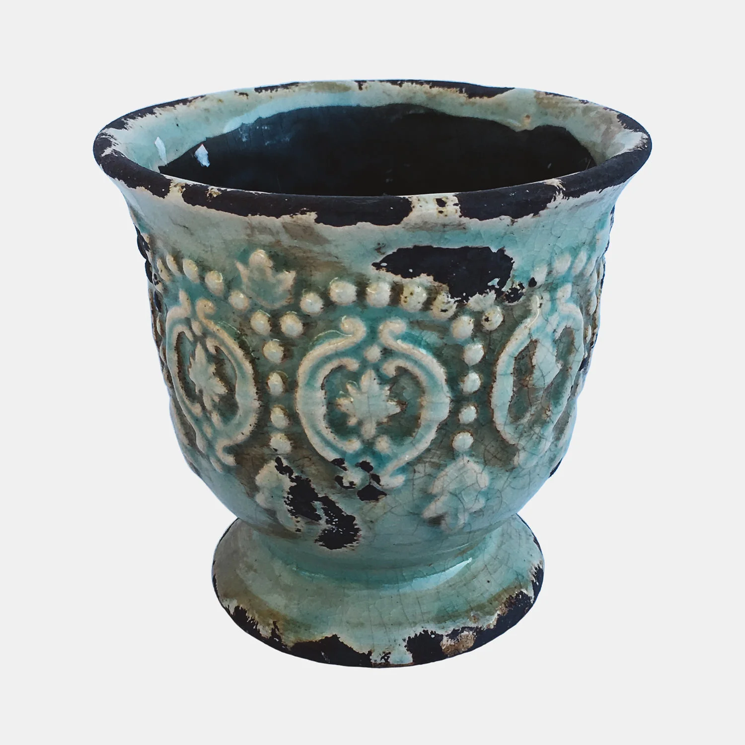Aged Green Vase Rental