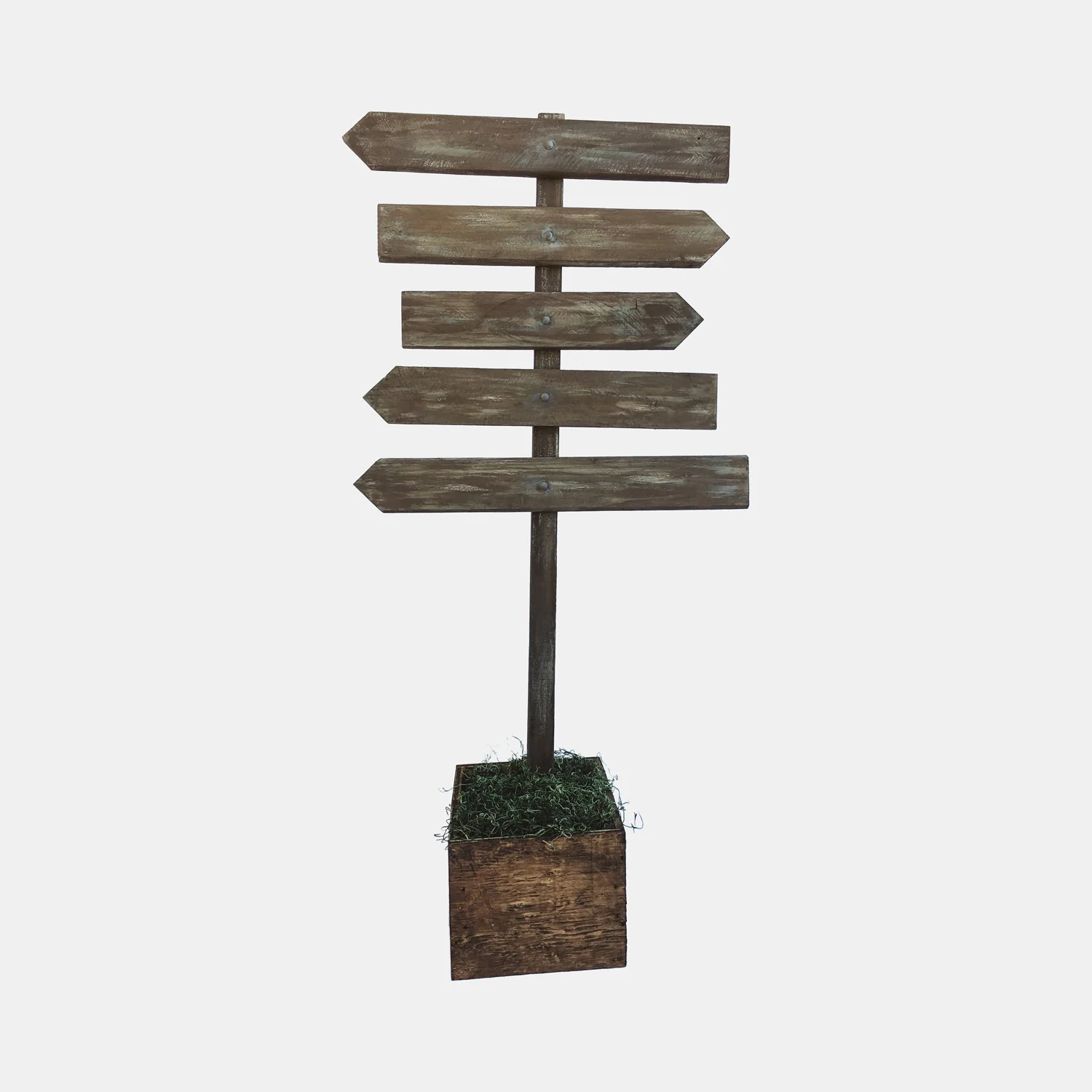 Adjustable Reclaimed Wood Sign Rental