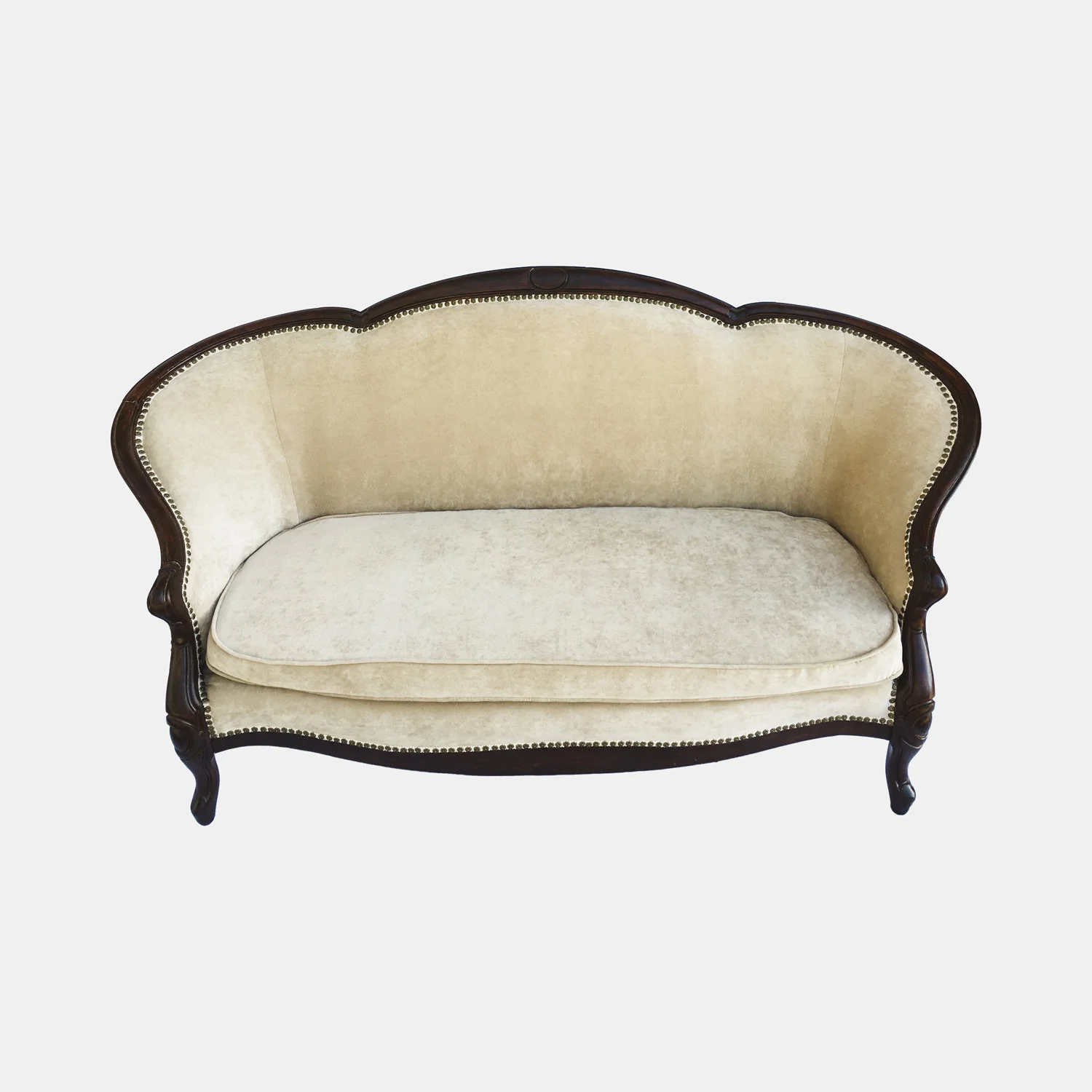 Beige Vintage Sofa Rental