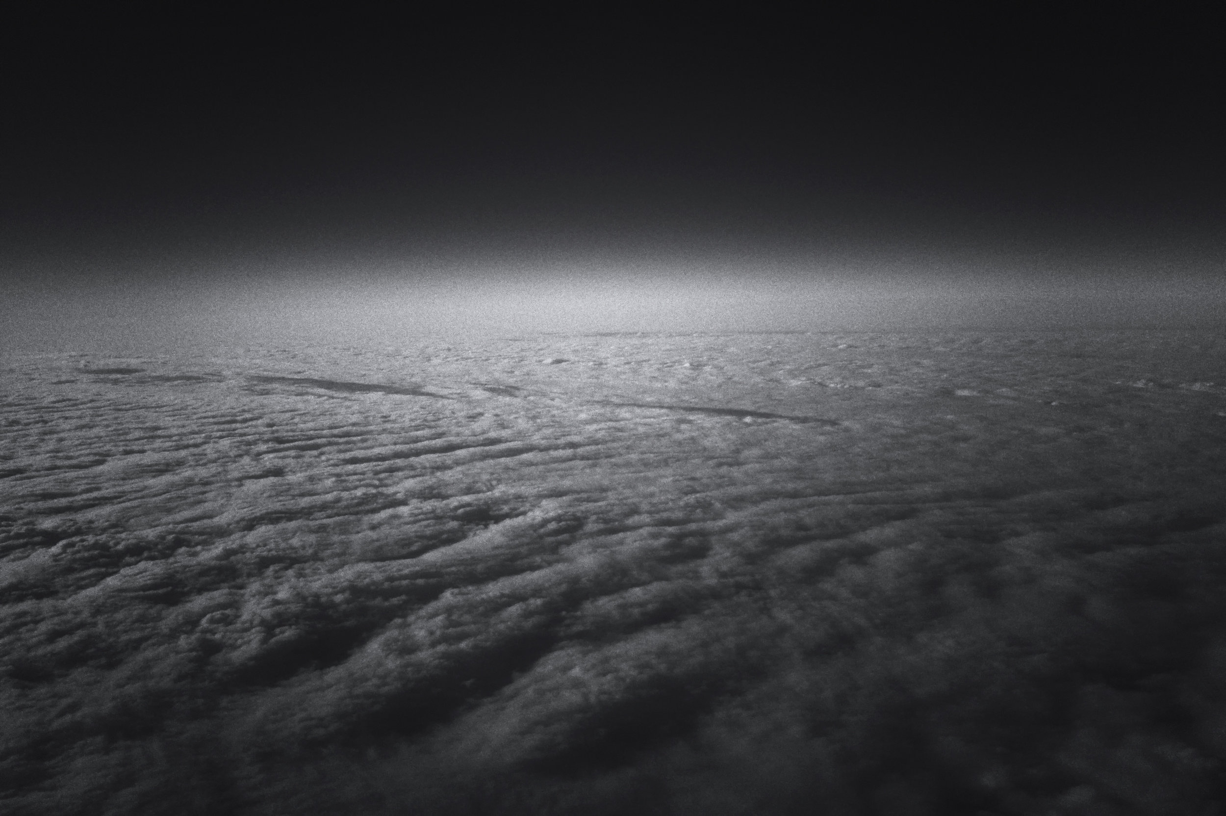  A view of clouds above South China Sea. (Picture was taken on an airplane) 