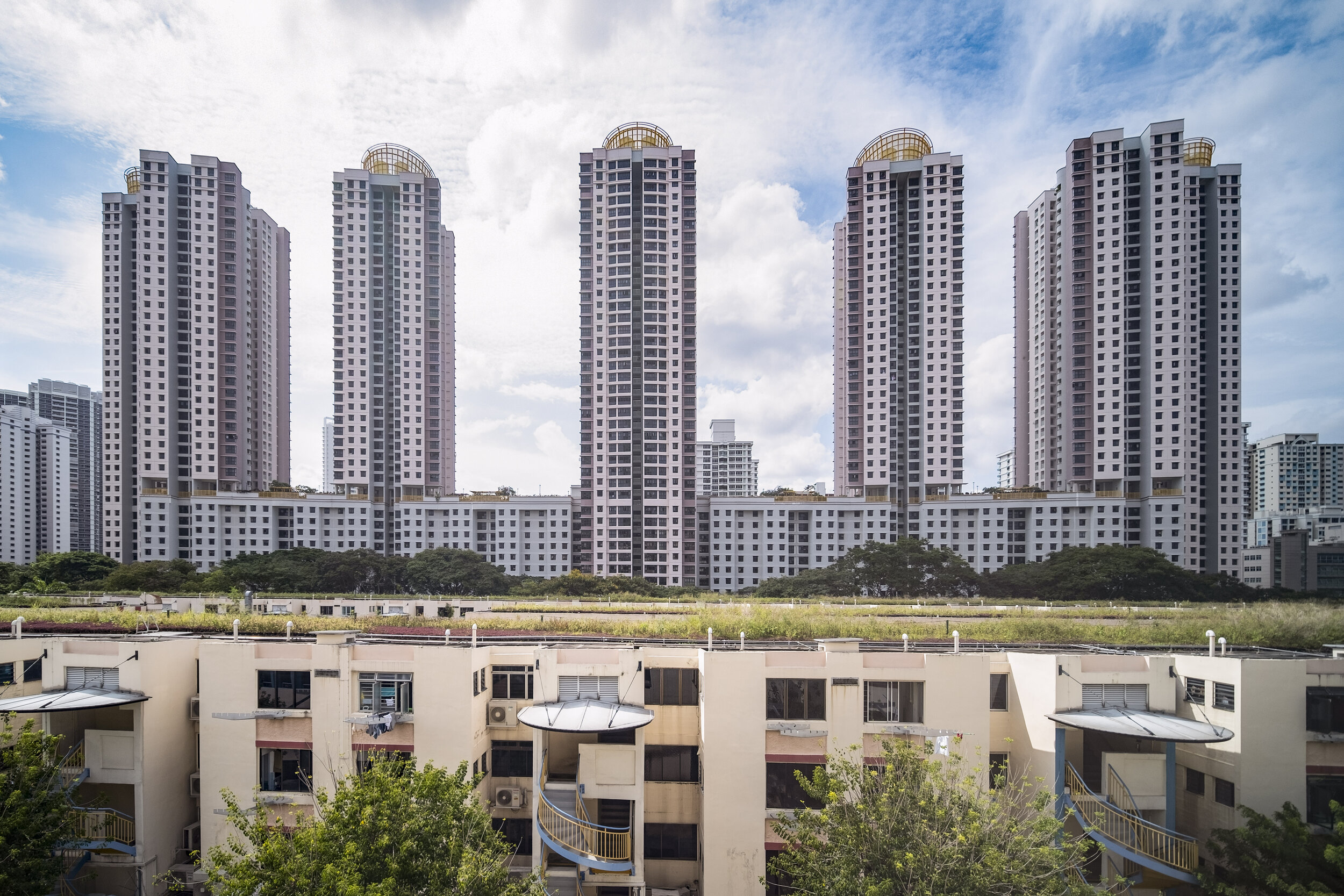  Public housing flats are seen in the satellite town of Toa Payoh in central Singapore 