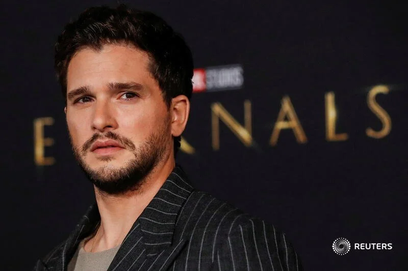  Cast member Kit Harington poses at the premiere for the film "Eternals" in Los Angeles, California, U.S. October 18, 2021. REUTERS/Mario Anzuoni 