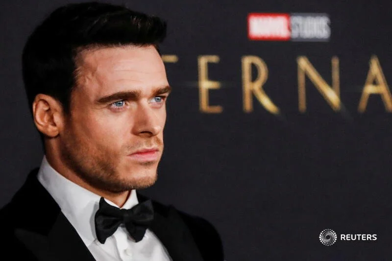  Cast member Richard Madden poses at the premiere for the film "Eternals" in Los Angeles, California, U.S. October 18, 2021. REUTERS/Mario Anzuoni 
