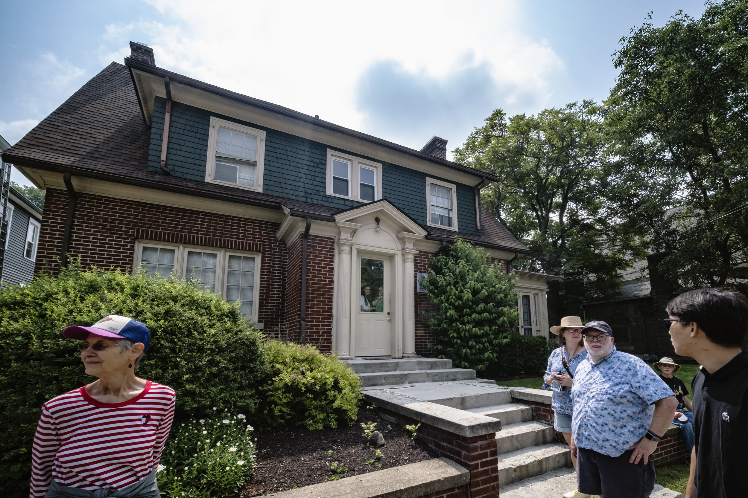  Moments captured during a Black history of Athens tour led by Dr. Trevellya "Tee" Ford-Ahmed as part of Ohio University's Juneteenth celebrations in Athens, Ohio, Saturday, June 17, 2023. Mount Zion Black Cultural Center/Loriene Perera 