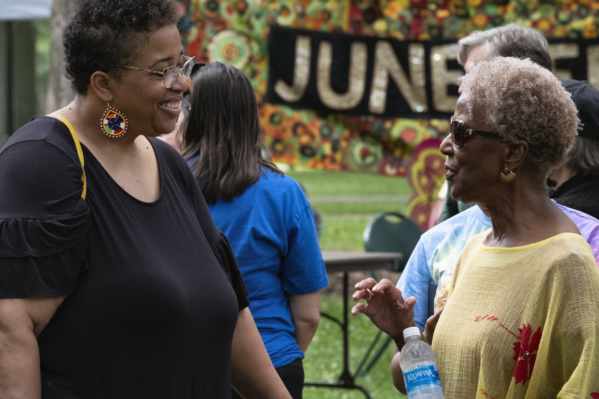  Juneteenth celebration moments at Ohio University's College Green in Athens, Ohio, Saturday, June 17, 2023. Mount Zion Black Cultural Center/Loriene Perera 