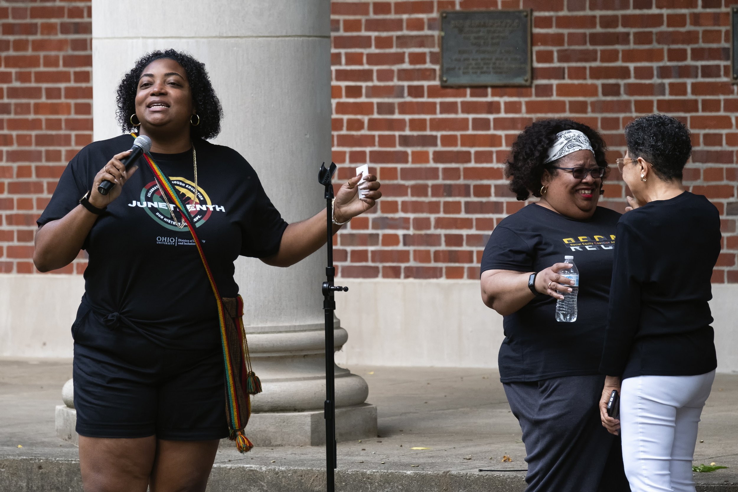  Juneteenth celebration moments at Ohio University's College Green in Athens, Ohio, Saturday, June 17, 2023. Mount Zion Black Cultural Center/Loriene Perera 