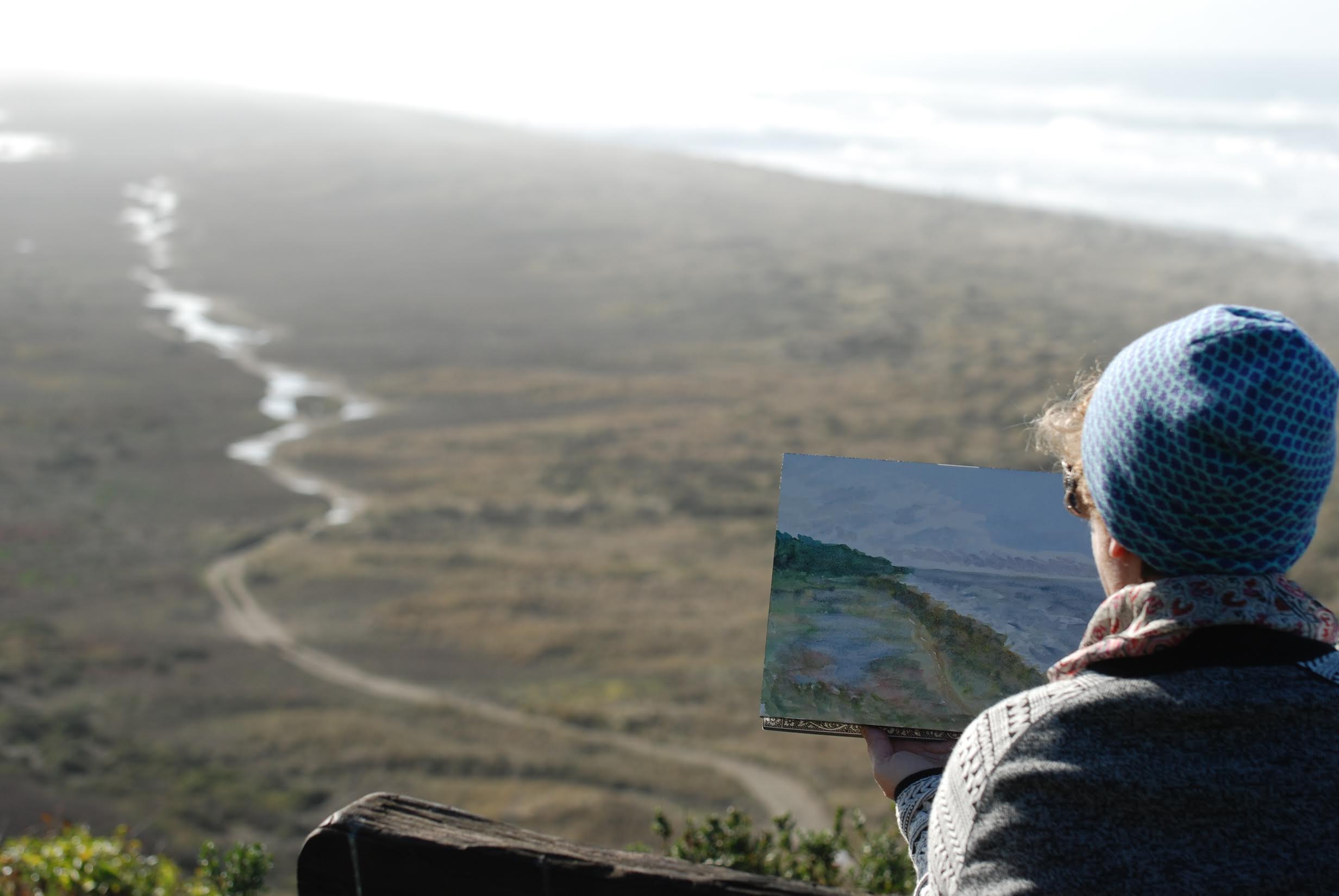 Table Bluff, CA overlooking the Pacific Ocean. December 25, 2016 (Photo by Greg Conners)