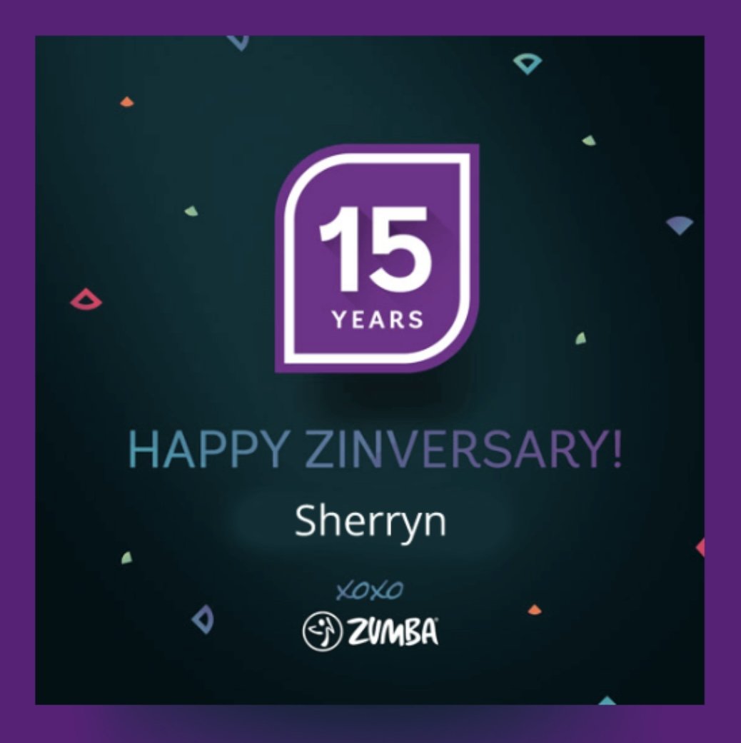 ZUMBA 15-YEAR ANNIVERSARY CLASS