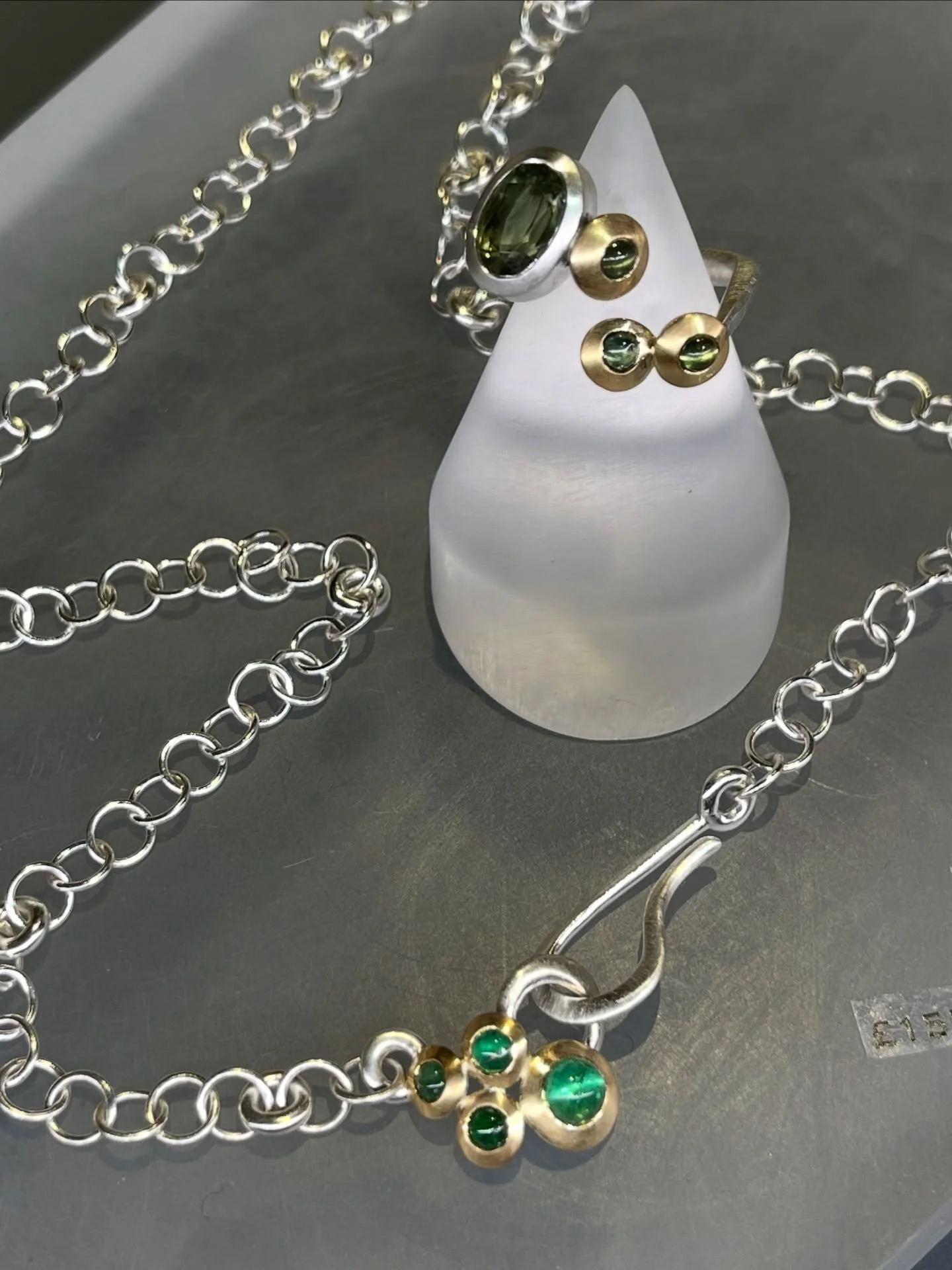 LAST DAY TODAY of @madelondonmarylebone Come on down to One Marylebone (opposite Great Portland Street Tube). New Cyano pieces are ready and waiting……… ✨✨✨✨.
.
.
.
.
#jewellery #jewelry #contemporaryjewellery #contemporaryjewelry