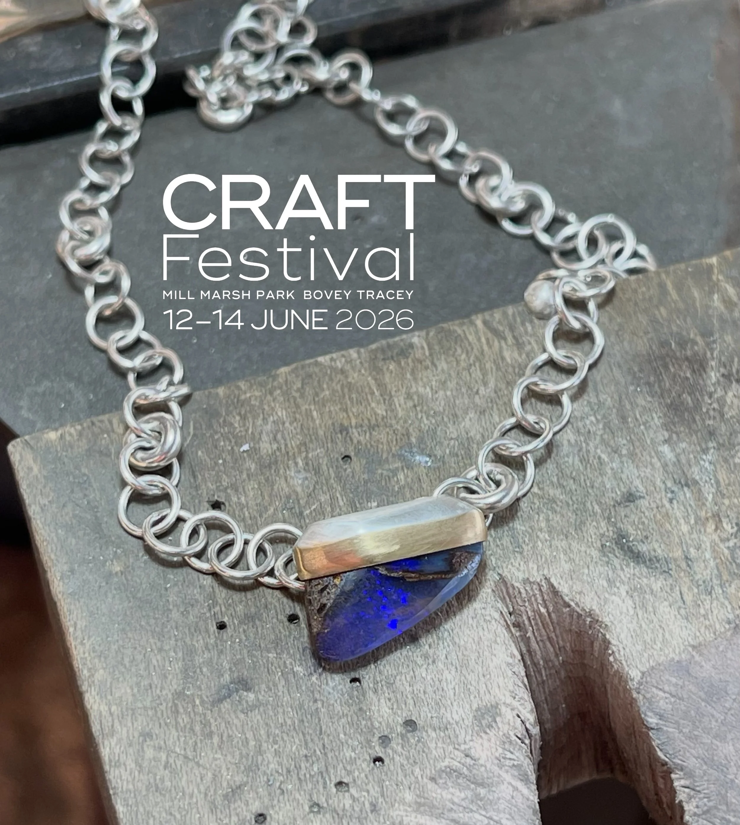 I&rsquo;ve had this Australian boulder opal in my collection for quite some time now, a burst of inspiration on how to set it to show off its unusual form and patterns hit suddenly last week!💡💥 I&rsquo;ll finish this off for it debut @craftfestival