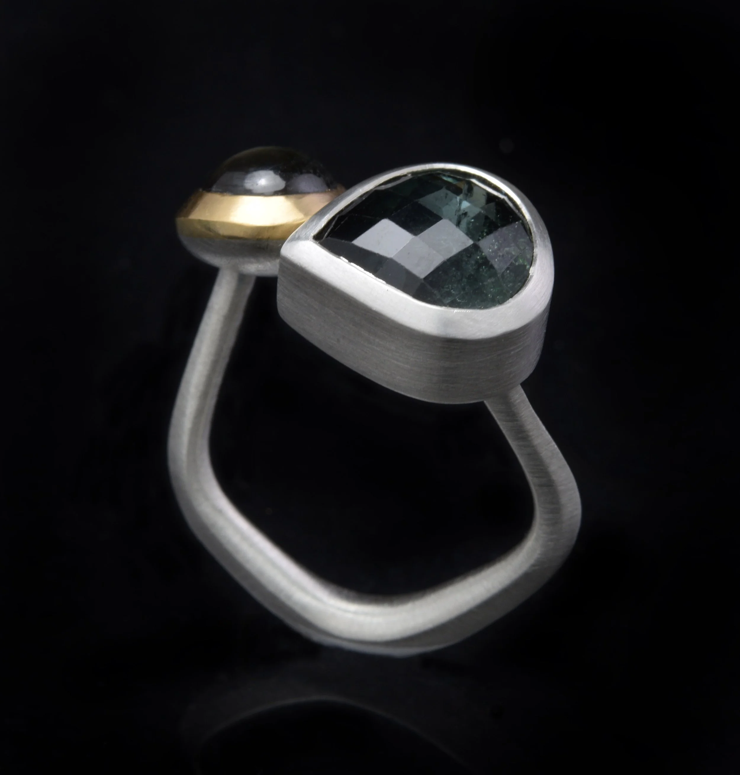 Tourmaline-Black-Green-Sapphire-Companion-Ring-Standing.jpg