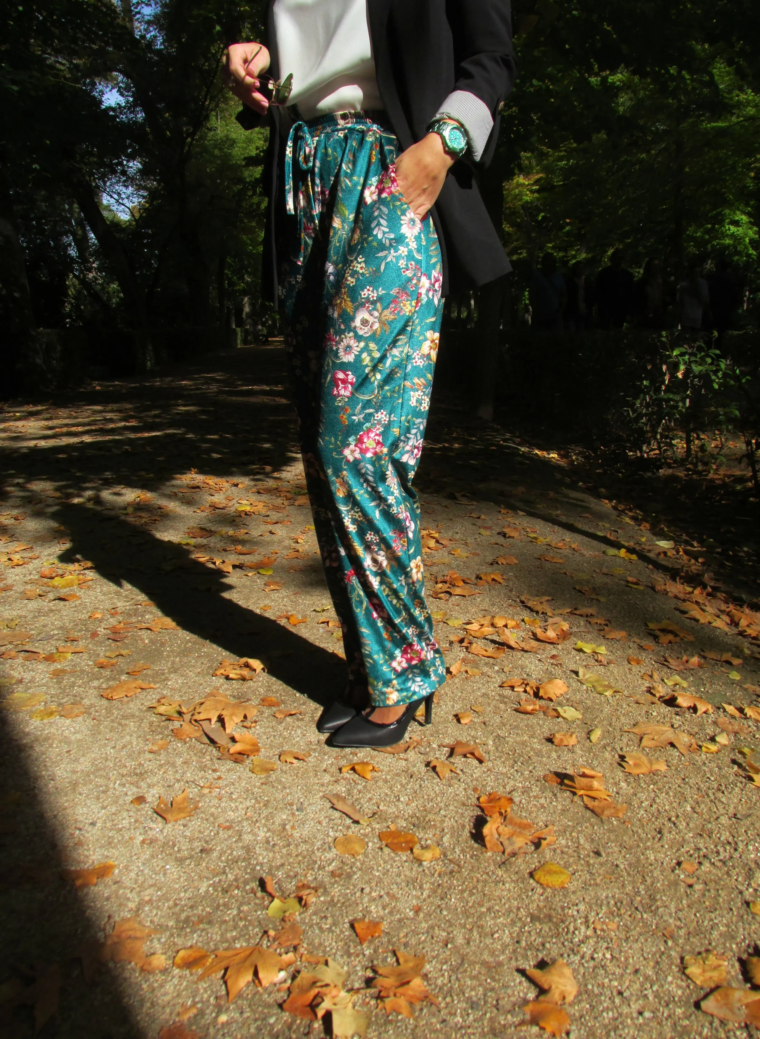 Velvet pants