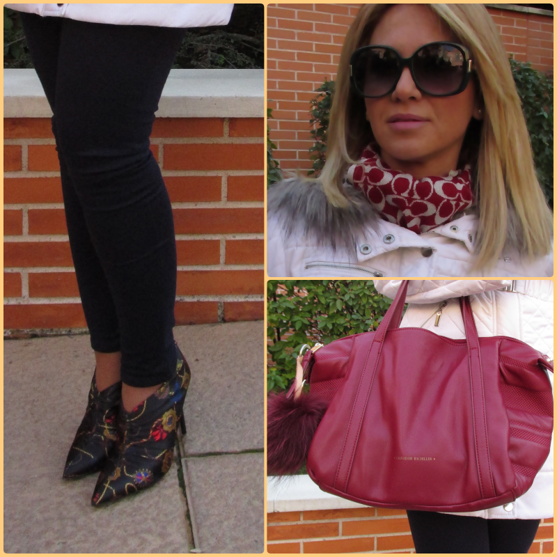 OUTFIT DETAILS: Shoes: ZARA (sales) Pants: ZARA (old); Bag: SALVADOR BACHILLER; Scarf: COACH; Coat: BEBE;