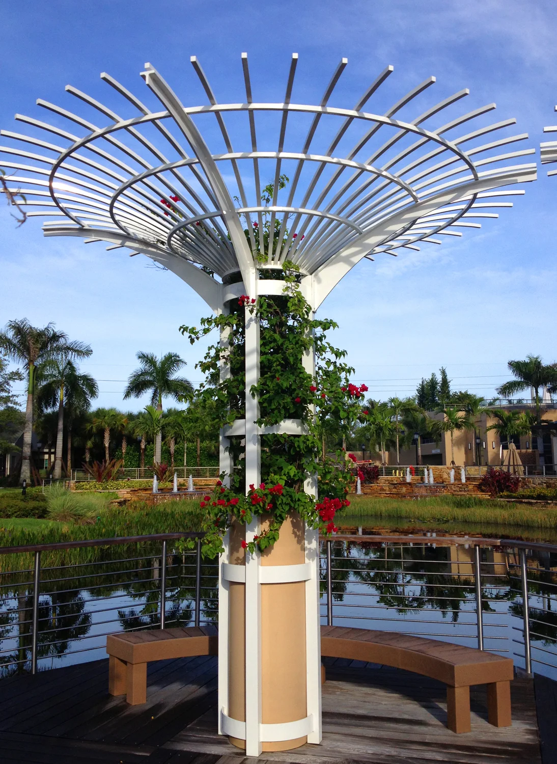Custom Metal Trellises. Pergolas, and Arbors — Sunmaster of Naples