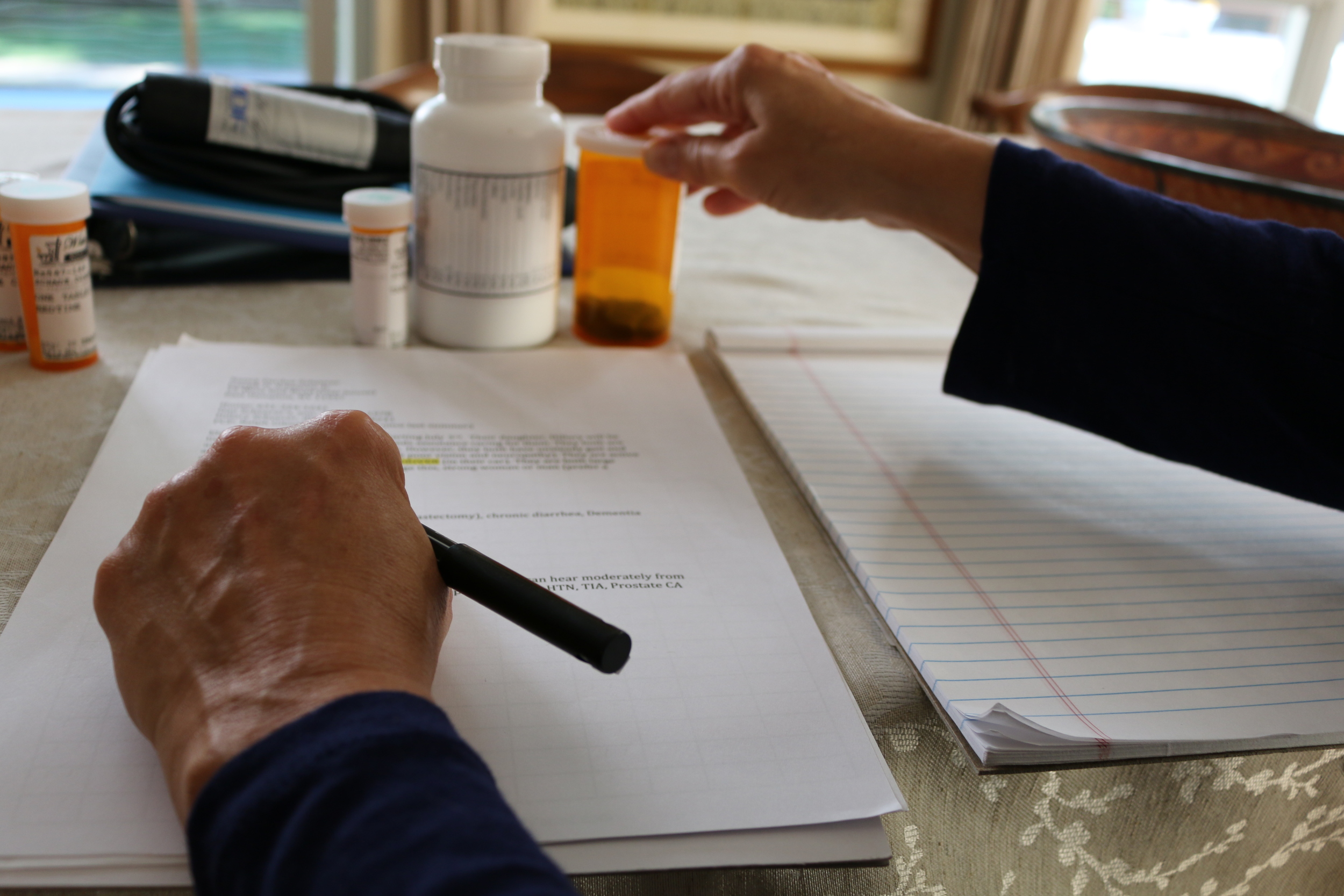 Health advocate and licensed nurse care for homebound patients.