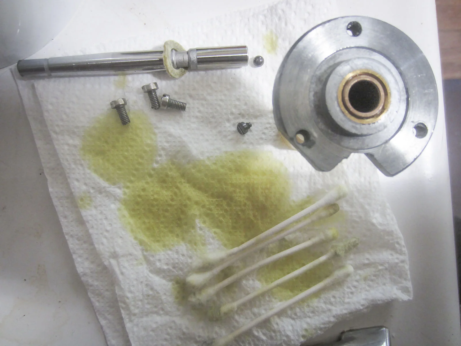 Figure 10: disassembled main platter bearing
