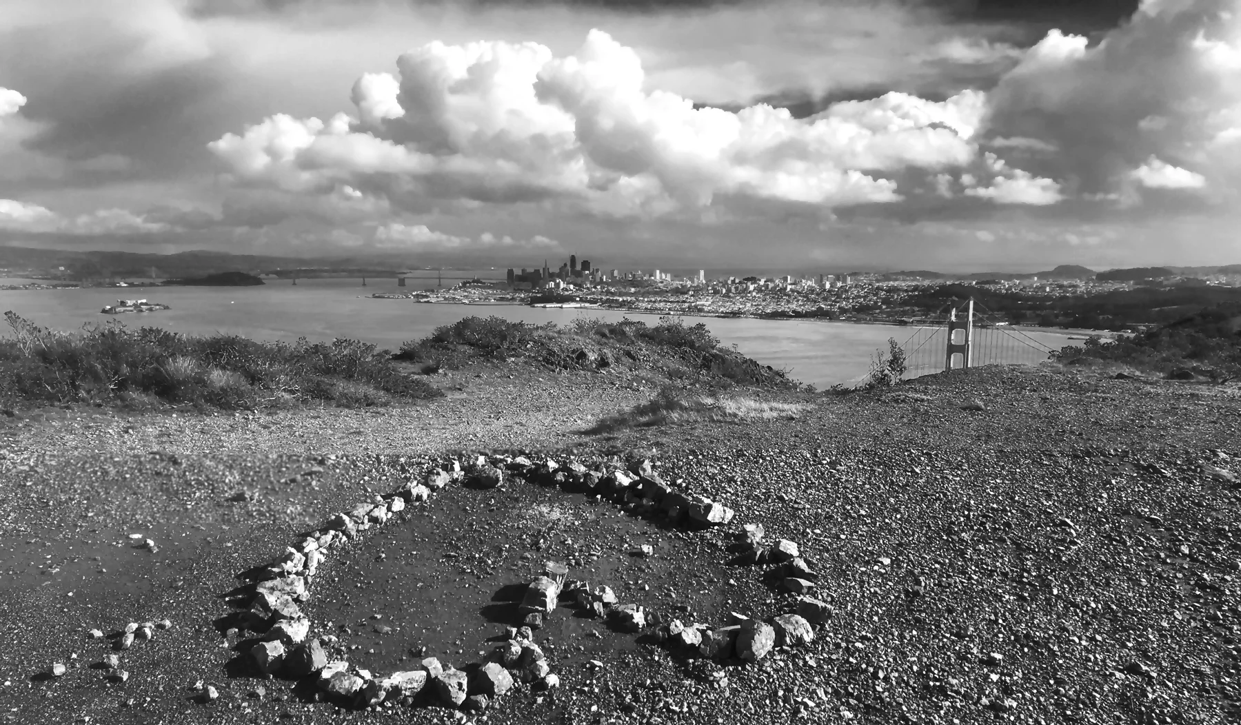 A discovery at the top of "Slacker Hill" in the Marin Headlands