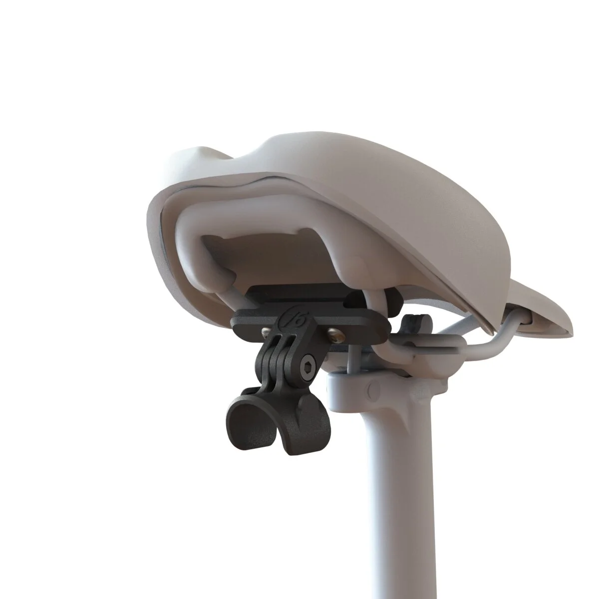 saddle rail mount light