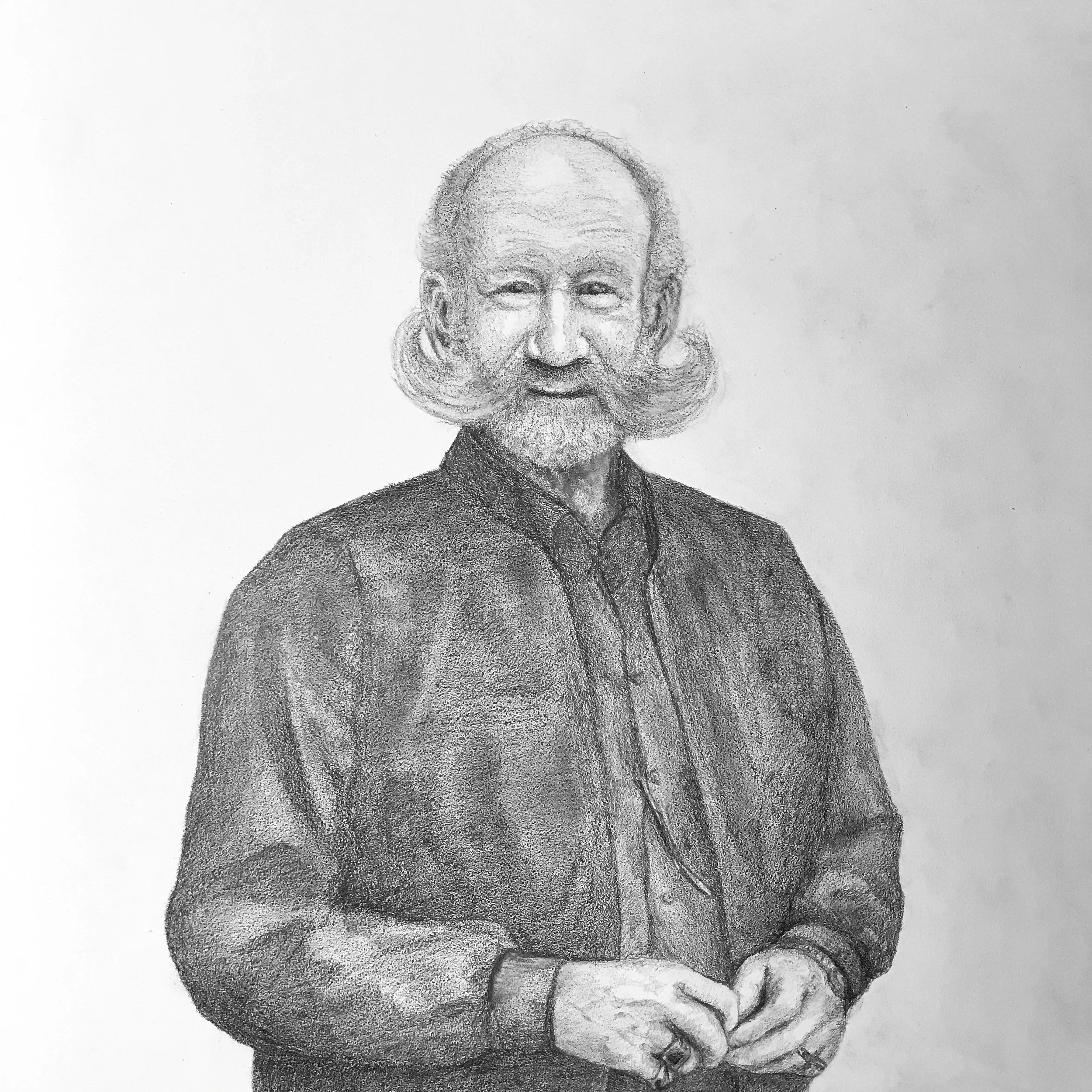 رجل من الناصرة مع شارب جميل — A Man of Nazareth with a Beautiful Mustache — איש מנצרת עם שפם יפה 