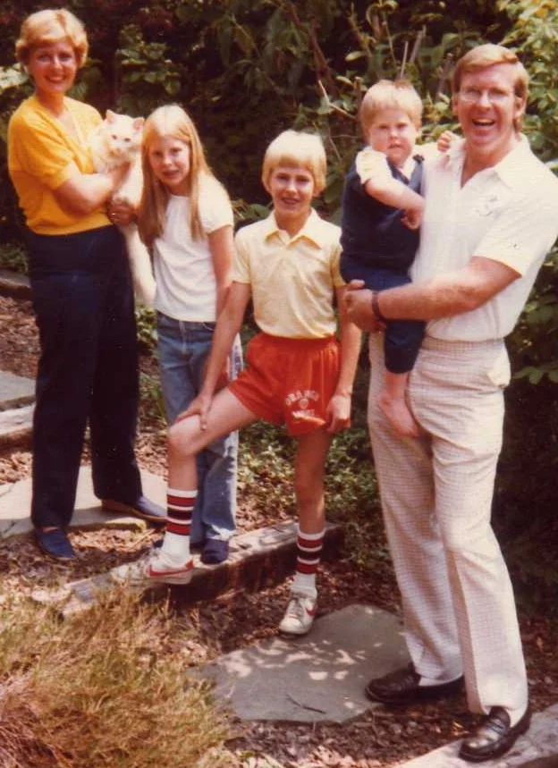 Sue, Tracy, Chris, Scotty and Mike Clegg