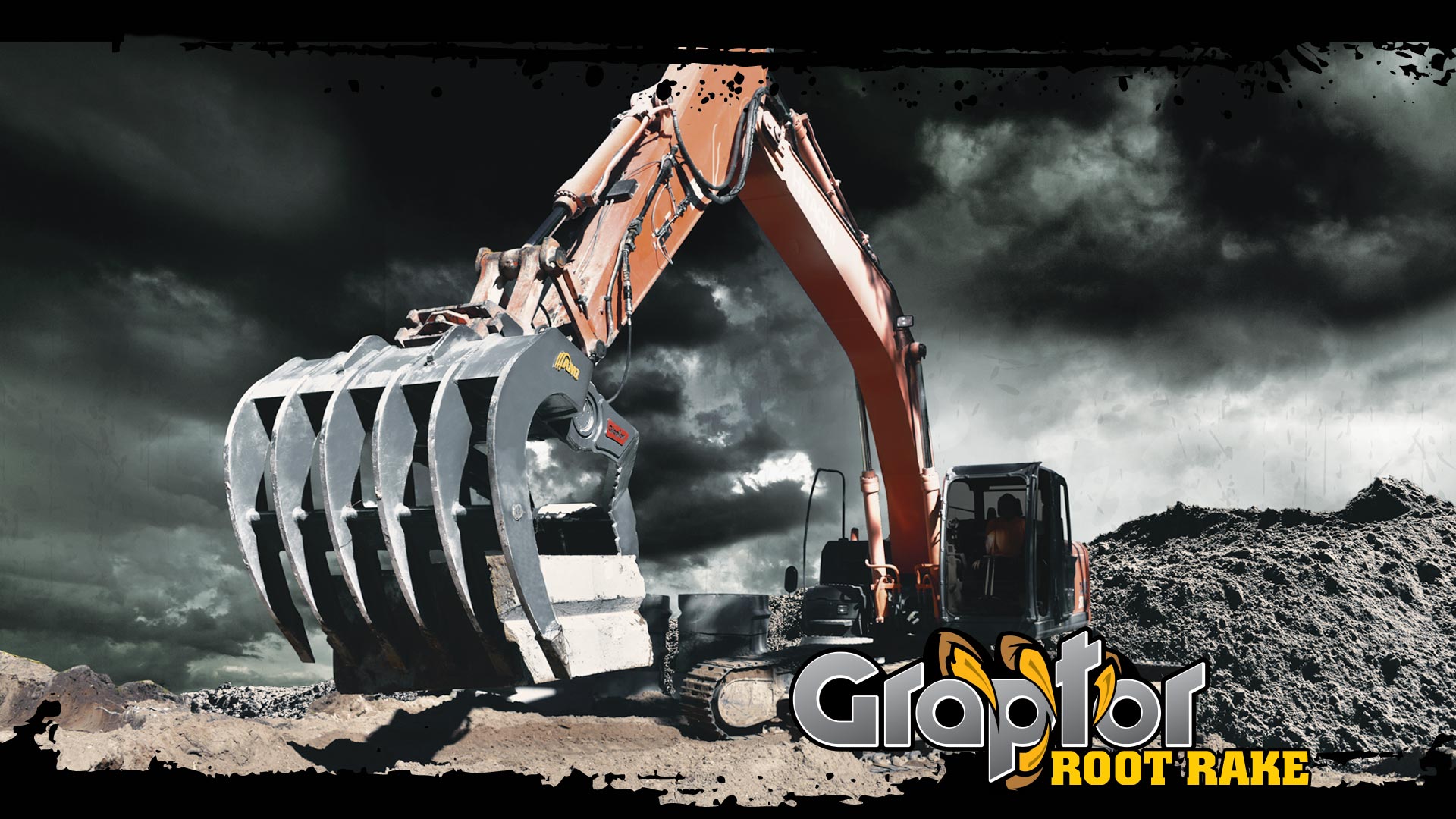 An action shot with gripping power