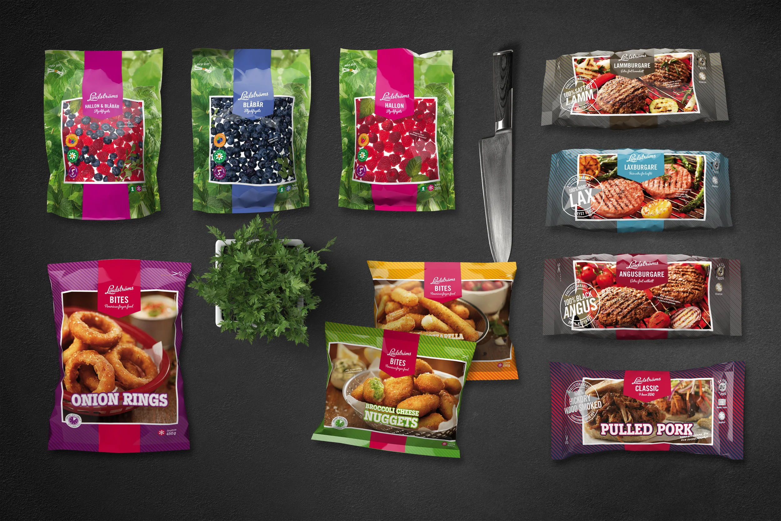 Selected packaging