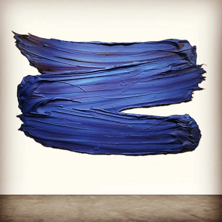 Kamba, 2016 (polymer and pigment on aluminum), 45 x 60 inches