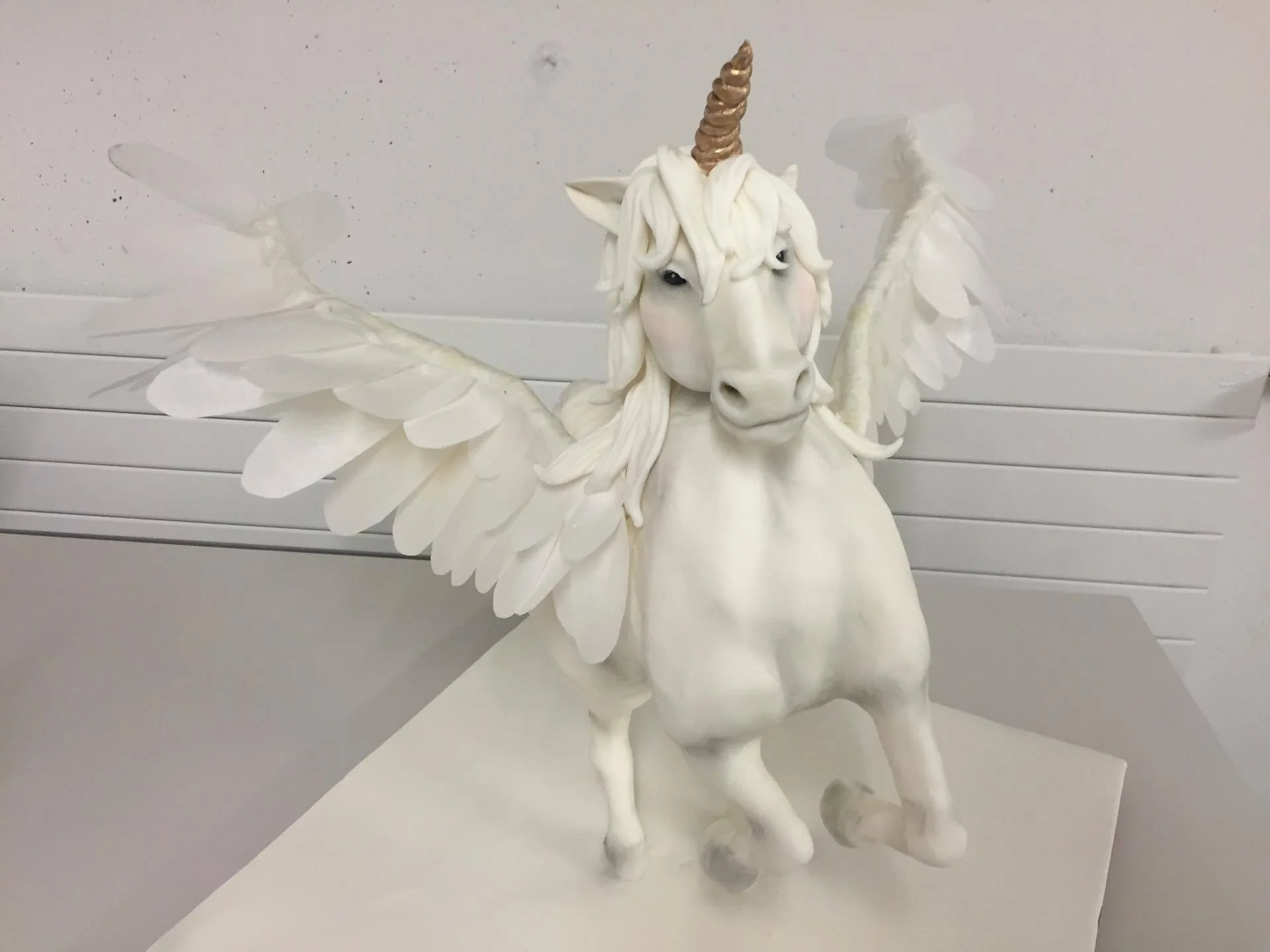 Pegasus structure cake