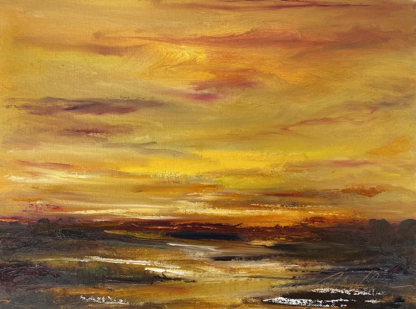 12x16 &ldquo;Linear Sunset&rdquo;
1/29/2024